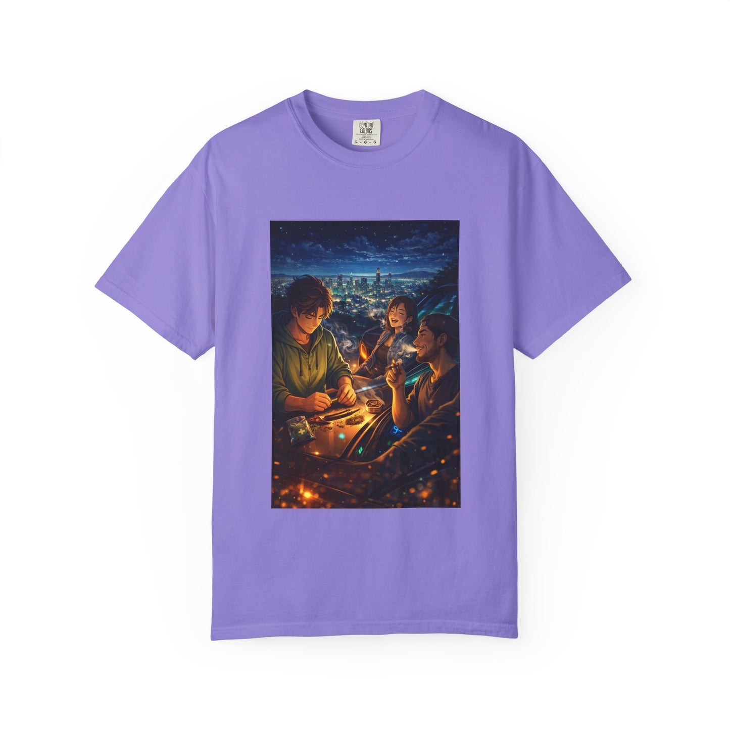 ROAD TRIP SMOKE SESSION-Unisex Garment-Dyed T-shirt