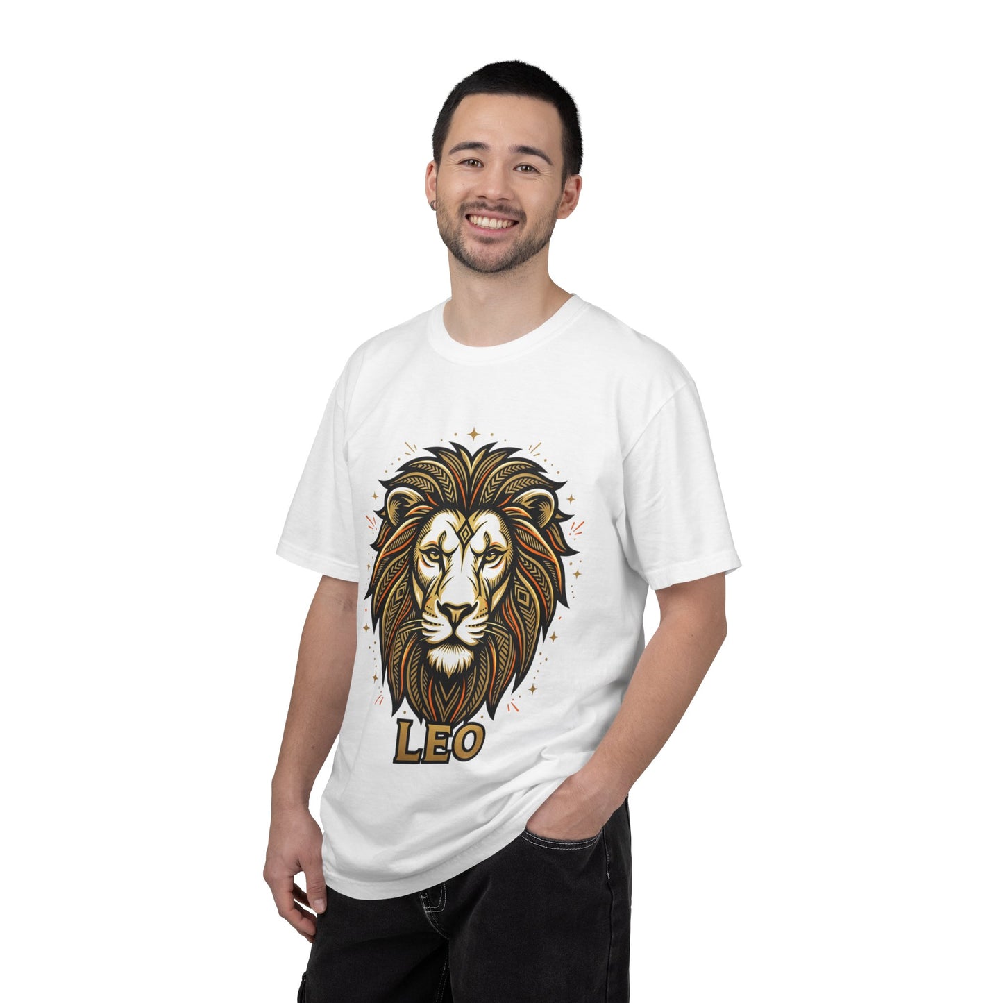 Leo Zodiac Lion T-Shirt — Bold Astrology Graphic Tee