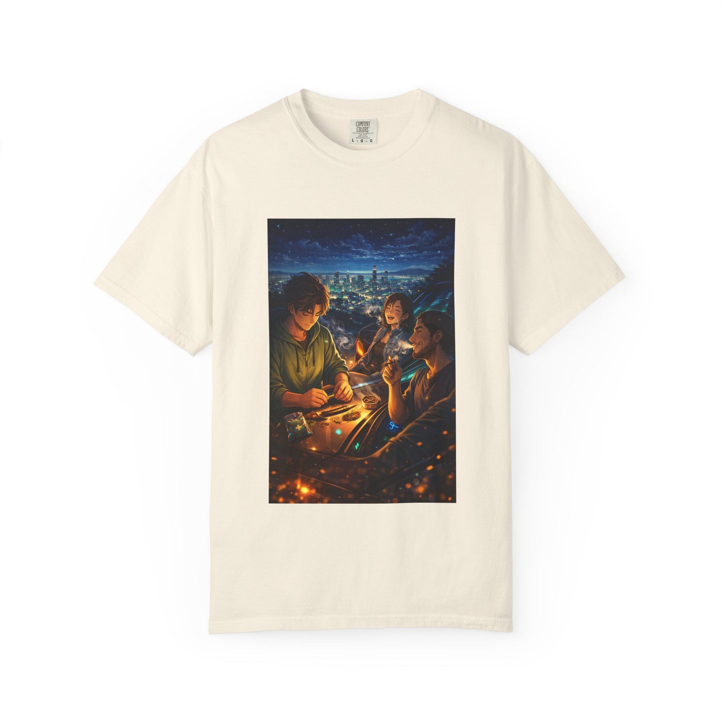 ROAD TRIP SMOKE SESSION-Unisex Garment-Dyed T-shirt