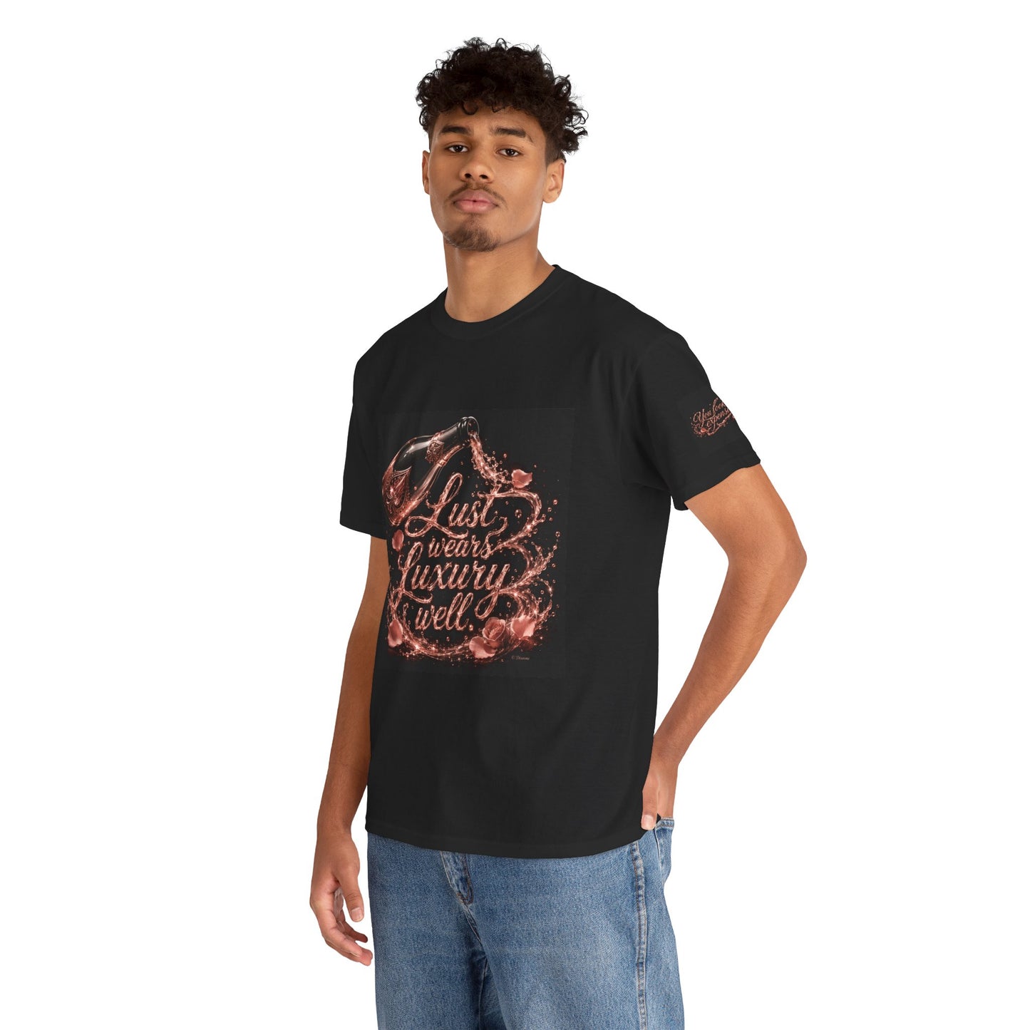 Lust Treats Luxury Well T-Shirt – Vintage Script Graphic Tee