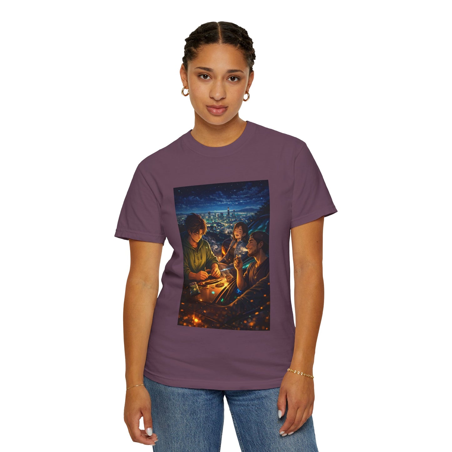 ROAD TRIP SMOKE SESSION-Unisex Garment-Dyed T-shirt