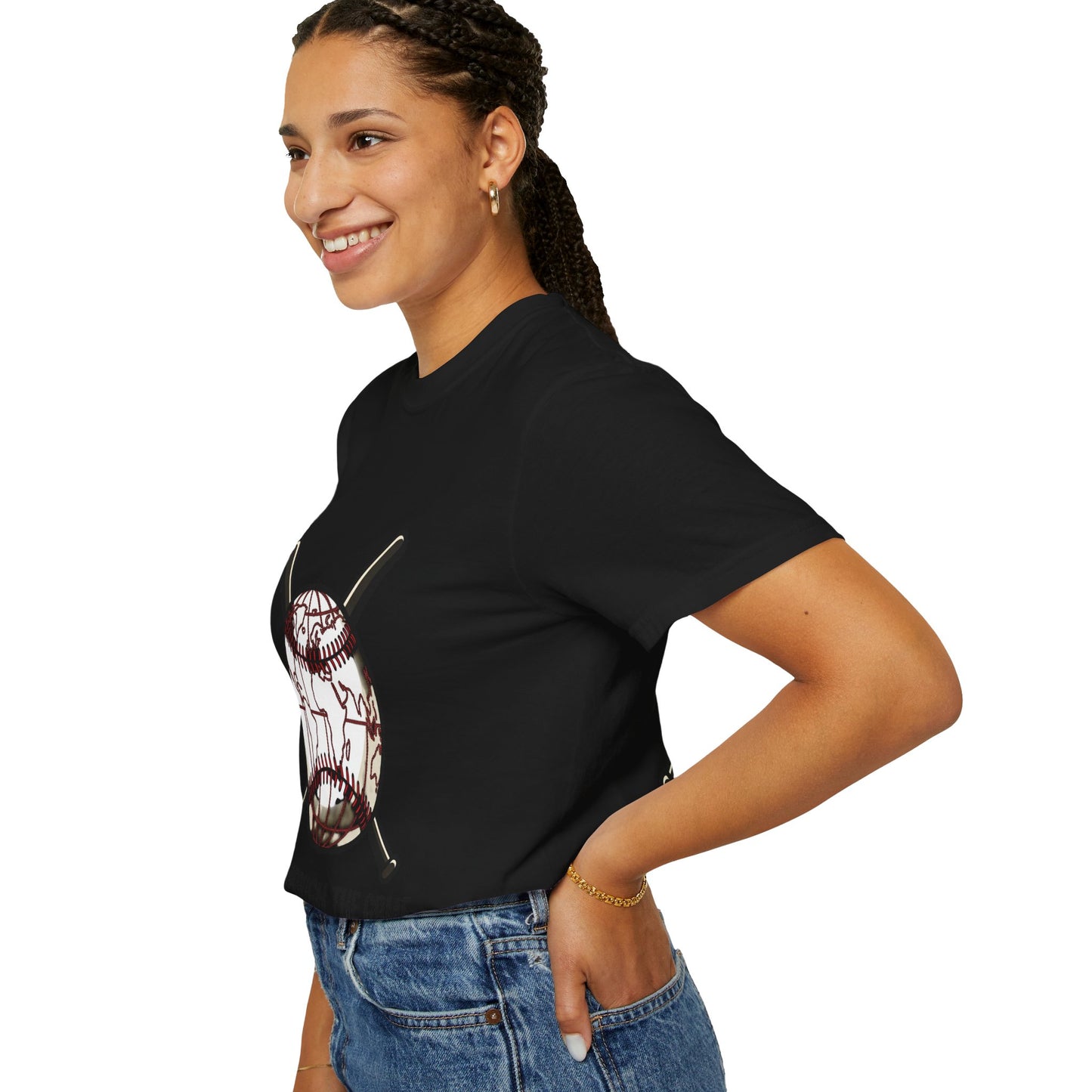 Baseball Globe T-Shirt — "United Through The Game"