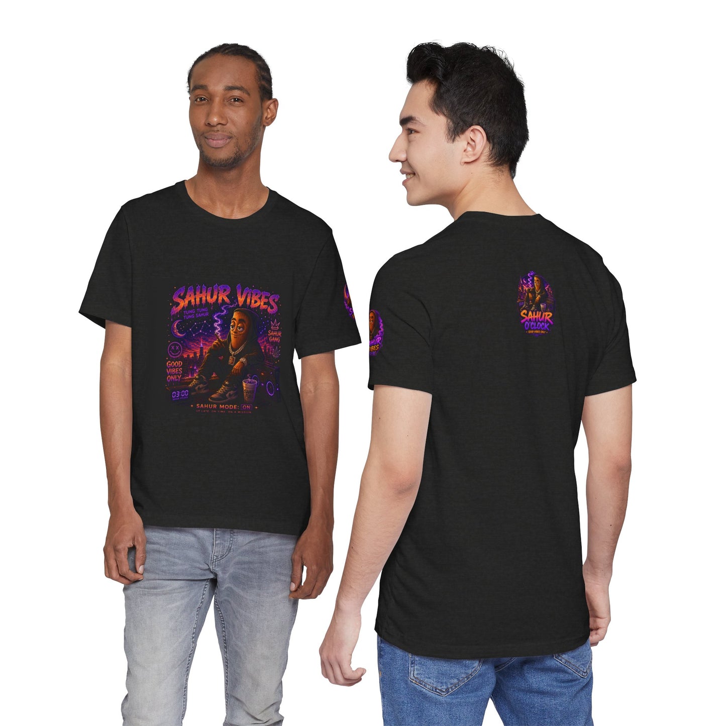 Tung Tung Tung Sahur SOLO Night Smoke DOLO Tee — Urban Chill Cartoon Design