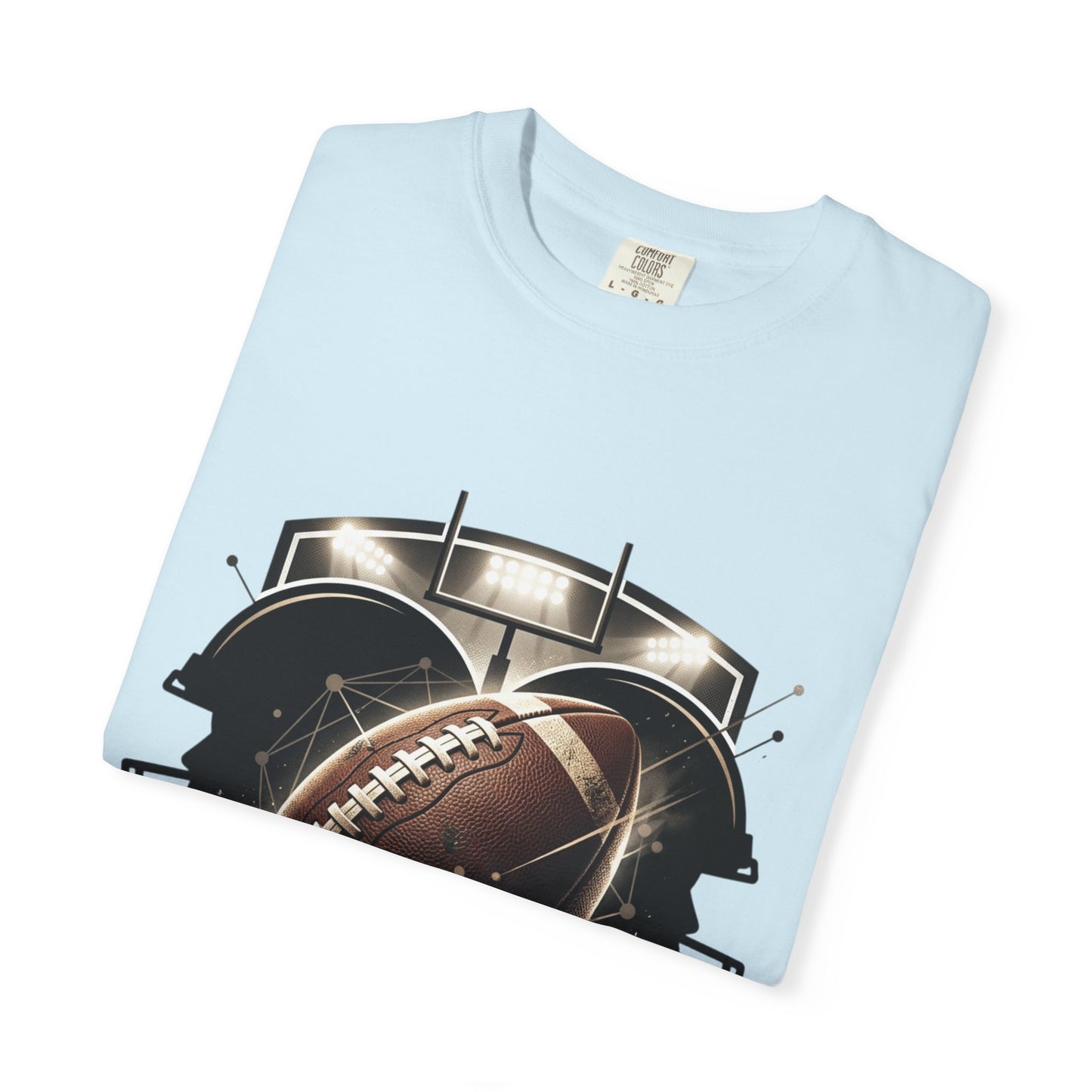 Football T-Shirt — "United Through the Game" Team Spirit Tee