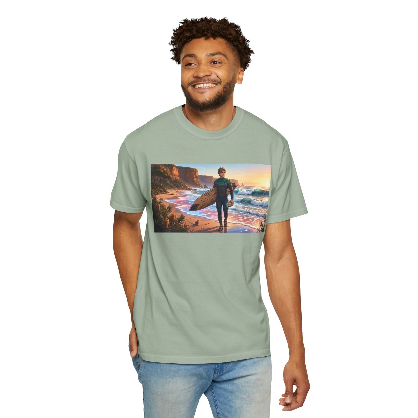 Surfer at Sunset T-Shirt