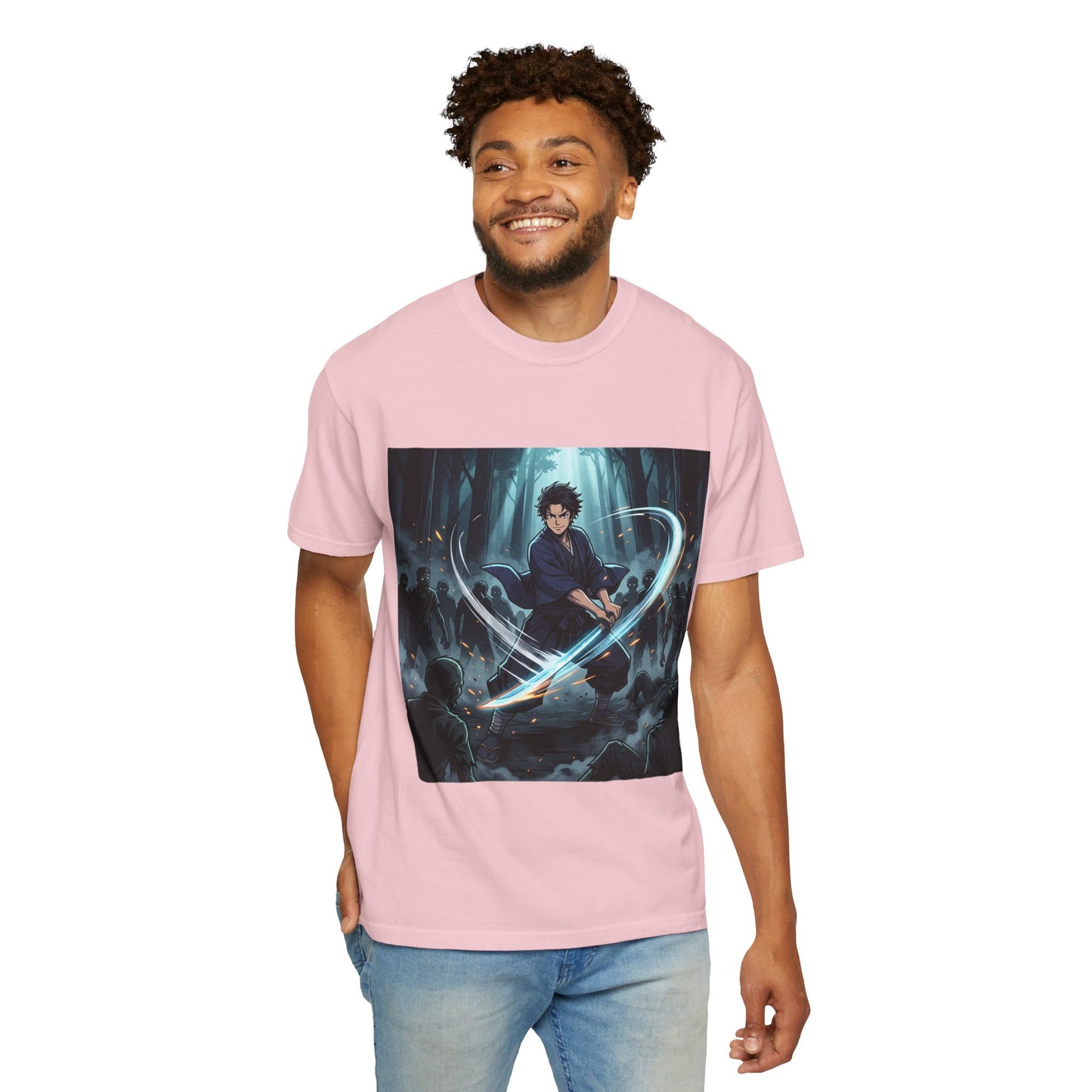 Mage Battlemage T‑Shirt — Fantasy Wizard Magic Sword Illustration Tee