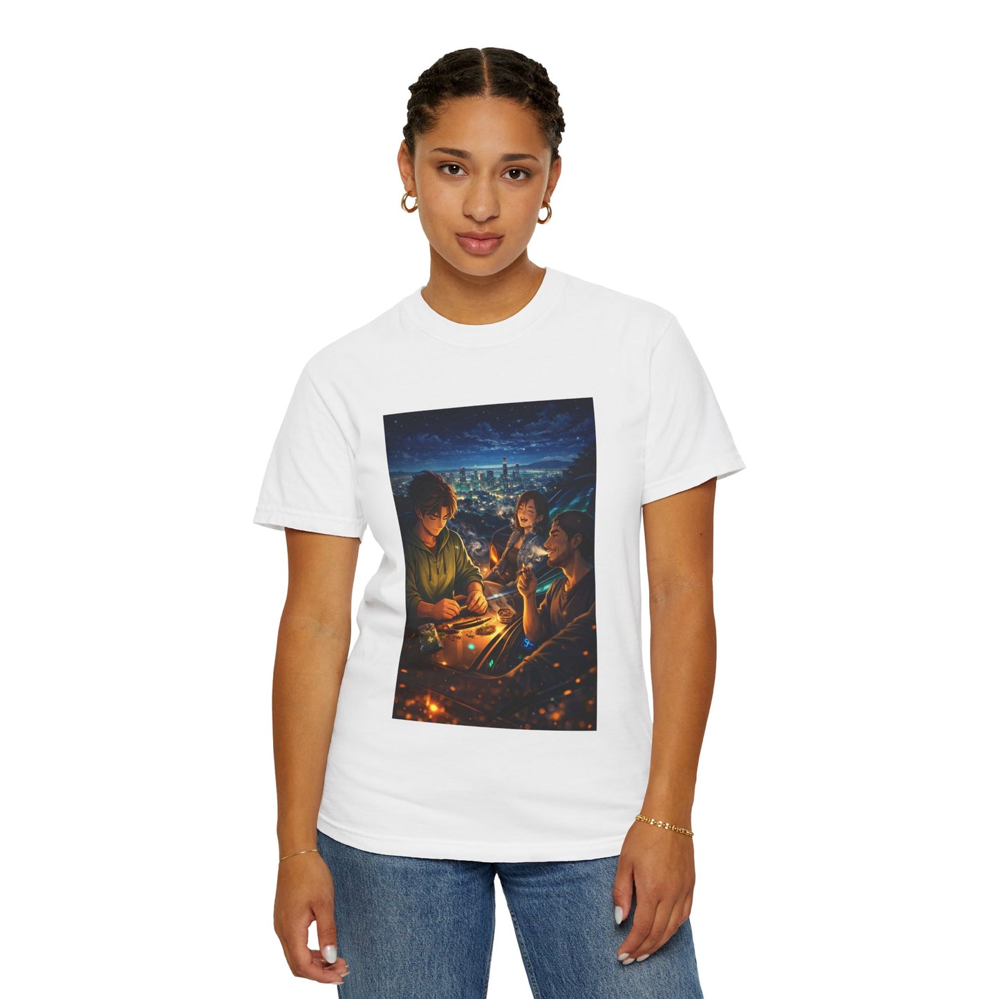 ROAD TRIP SMOKE SESSION-Unisex Garment-Dyed T-shirt