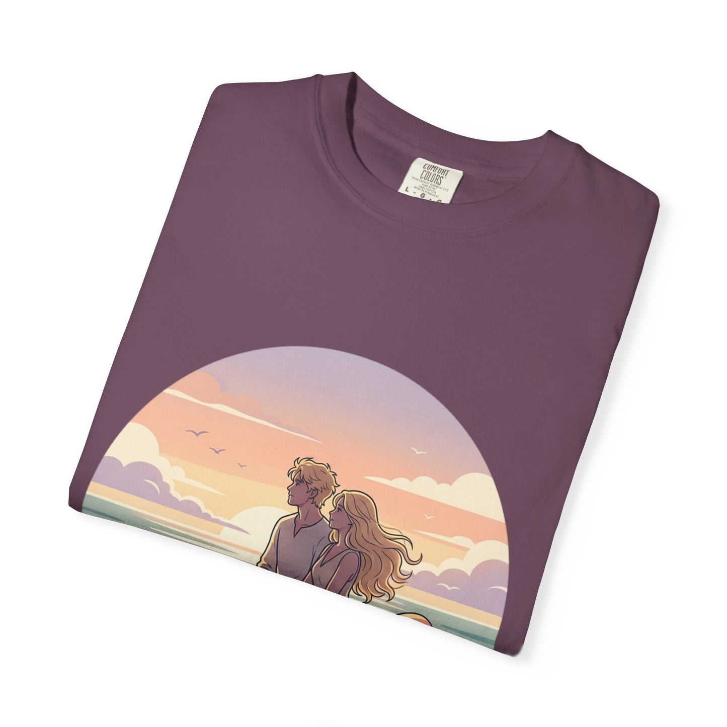 Ocean Sunset Graphic T-Shirt — "The Ocean Already Knows"