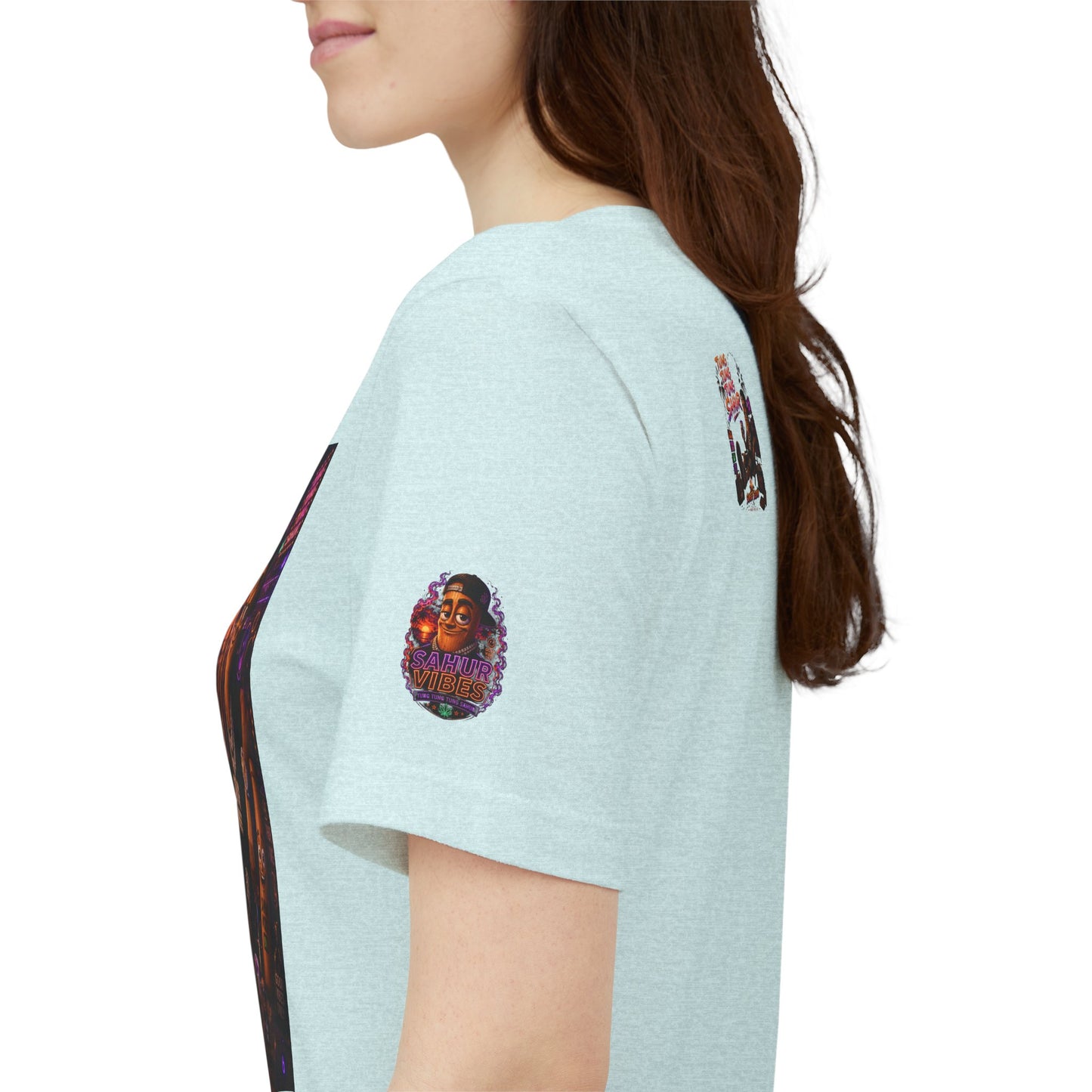 Tung Tung Tung Sahur Laid-Back Nightlife Graphic Tee — "Things Take Time" Urban Cartoon Design