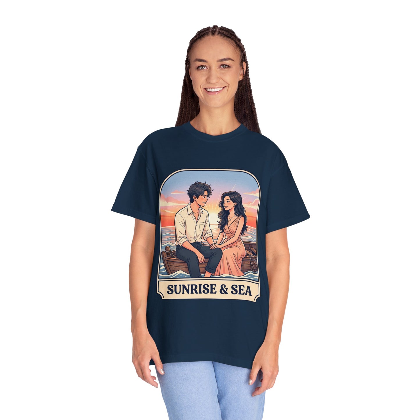 Sunrise & Sea Romantic Beach T-Shirt