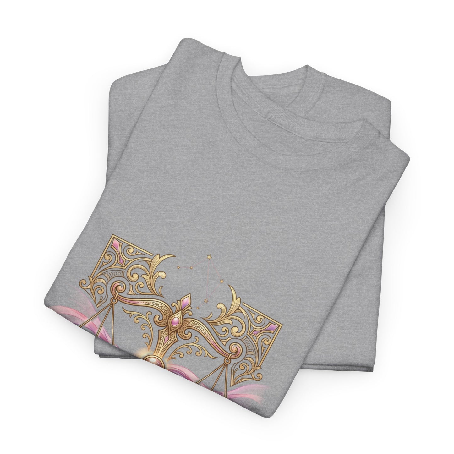 Libra Scales T‑Shirt — Zodiac Balance Is Power Tee