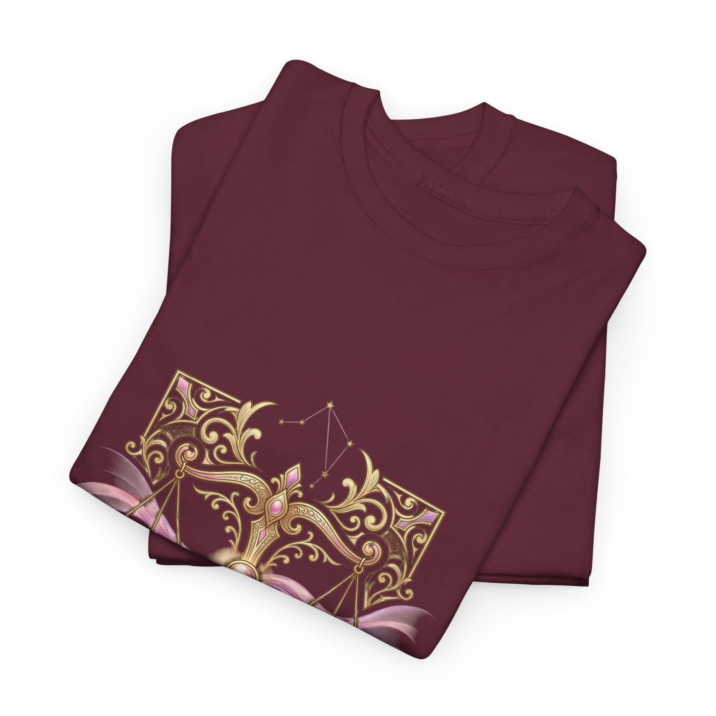 Libra Scales T‑Shirt — Zodiac Balance Is Power Tee