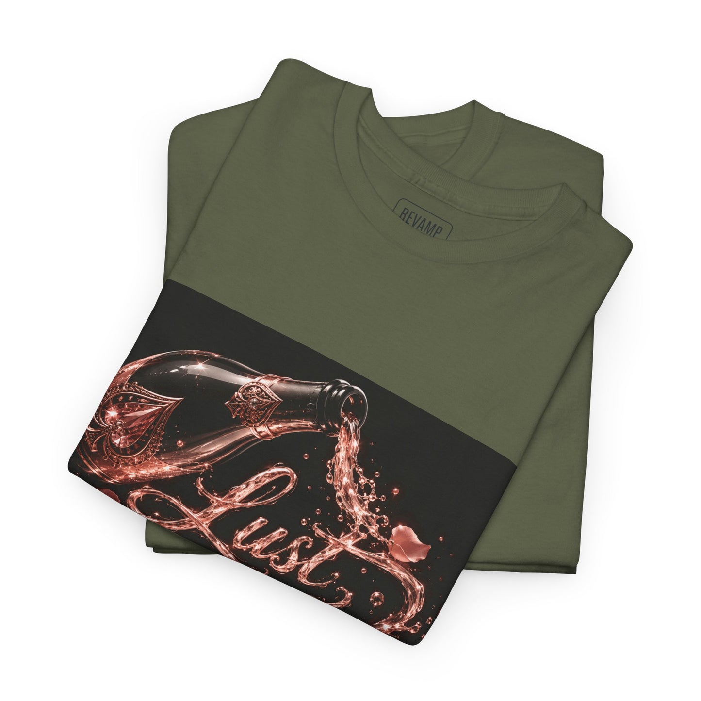 Lust Treats Luxury Well T-Shirt – Vintage Script Graphic Tee