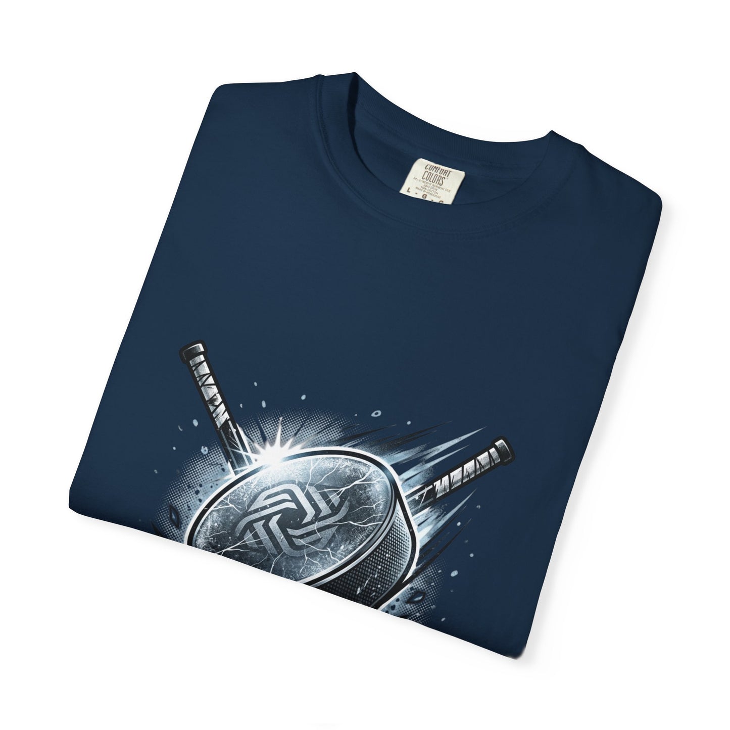 Hockey Graphic Tee — "United Through the Game" Team Spirit T-Shirt