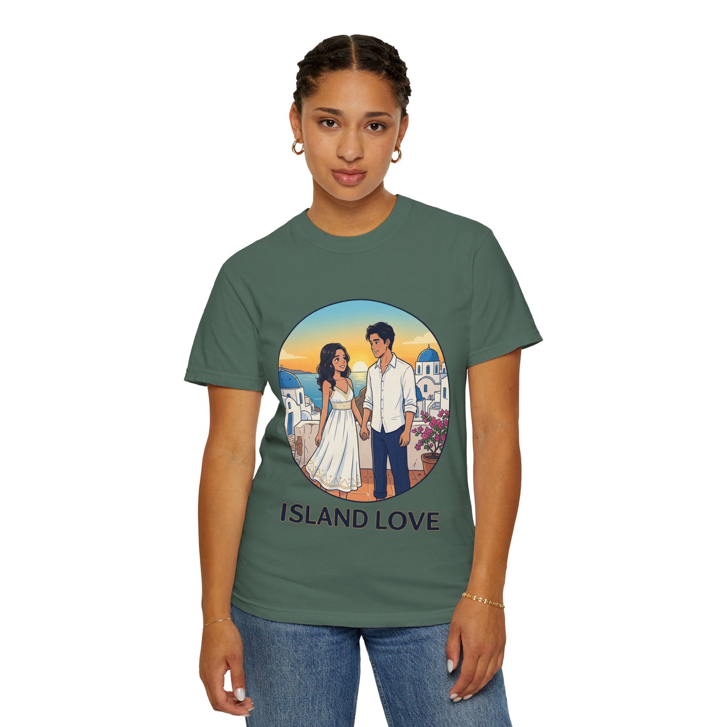 Island Love T-Shirt — Romantic Couples Vacation Tee