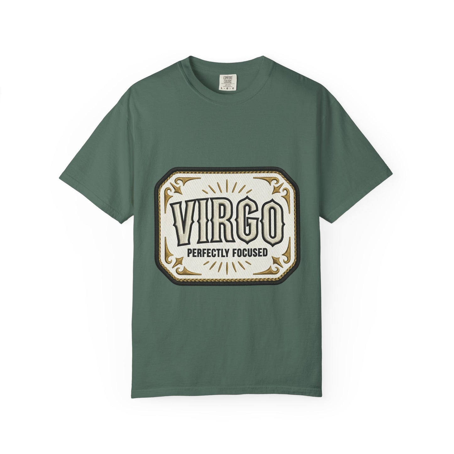 Virgo "Perfectly Focused" Zodiac T-Shirt — Vintage Astrology Tee
