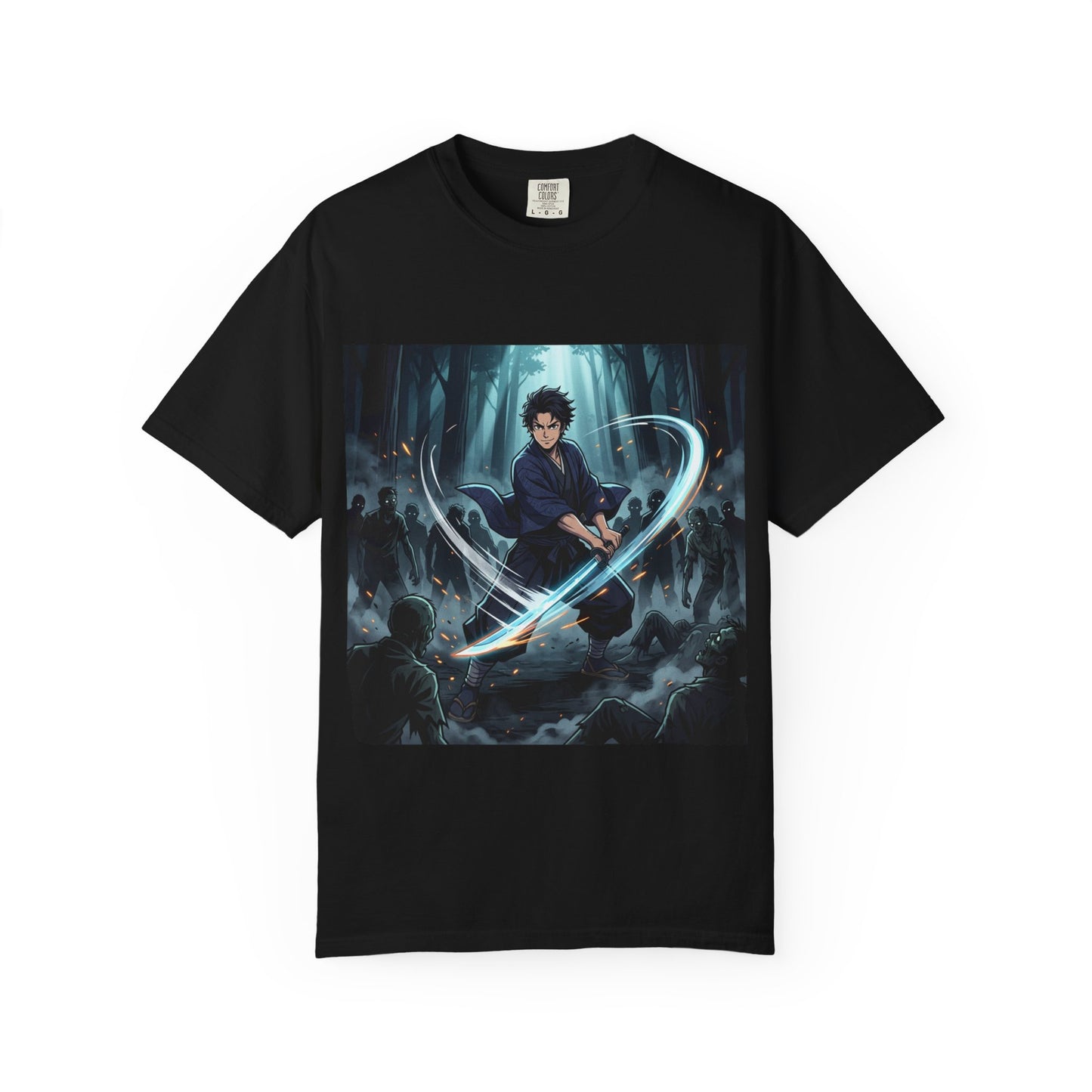 Mage Battlemage T‑Shirt — Fantasy Wizard Magic Sword Illustration Tee