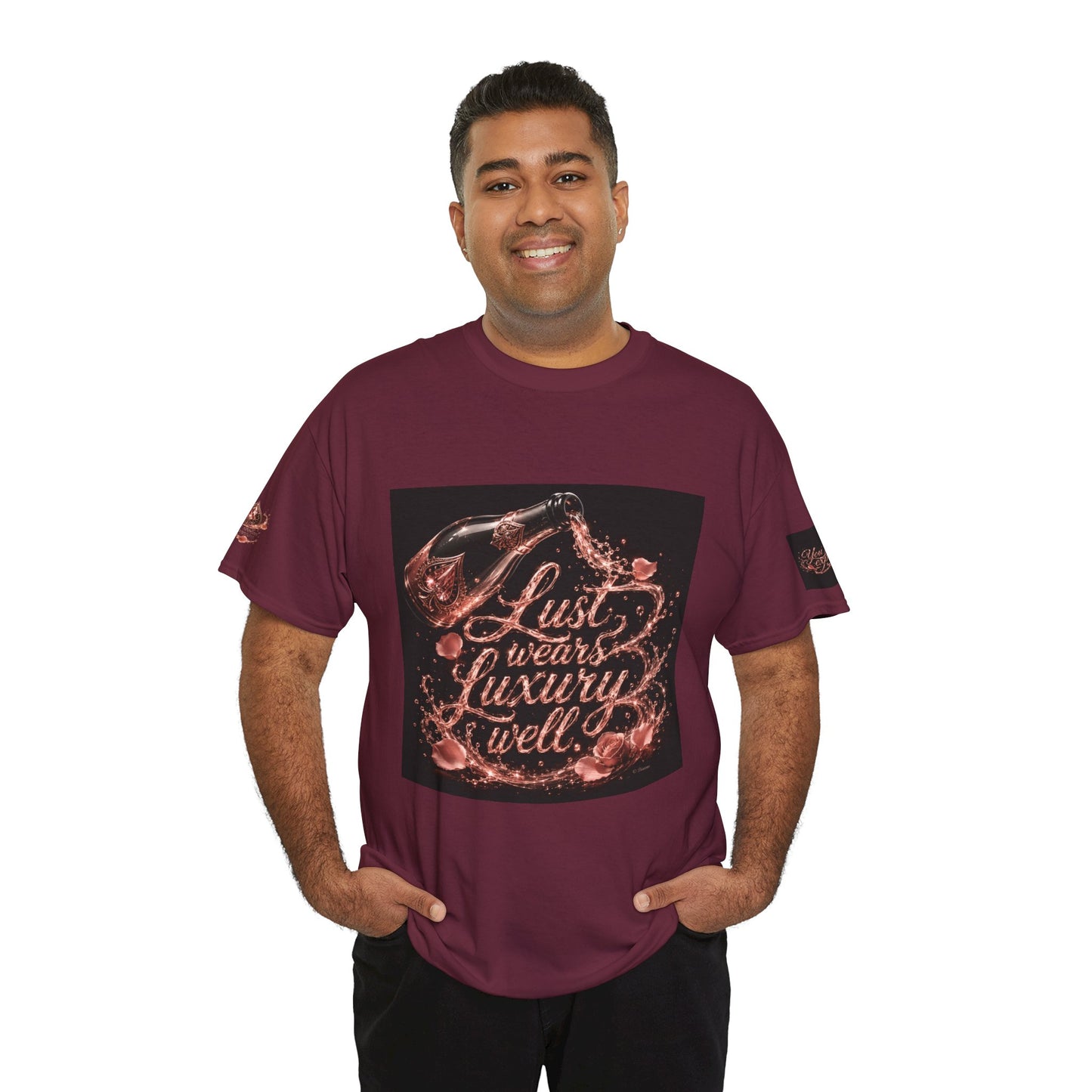 Lust Treats Luxury Well T-Shirt – Vintage Script Graphic Tee