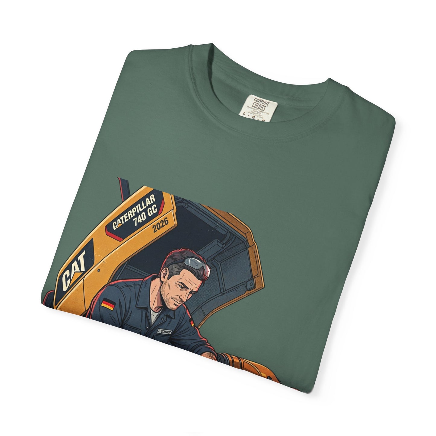 Mechanic Garage T-Shirt — Vintage Auto Technician Illustration