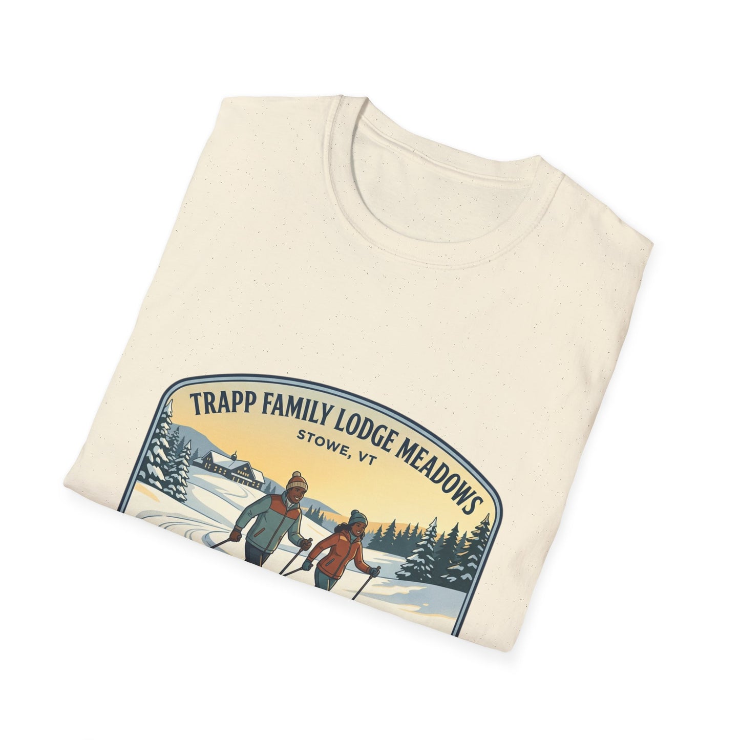 Trapp Family Lodge Meadows Skiing T-Shirt