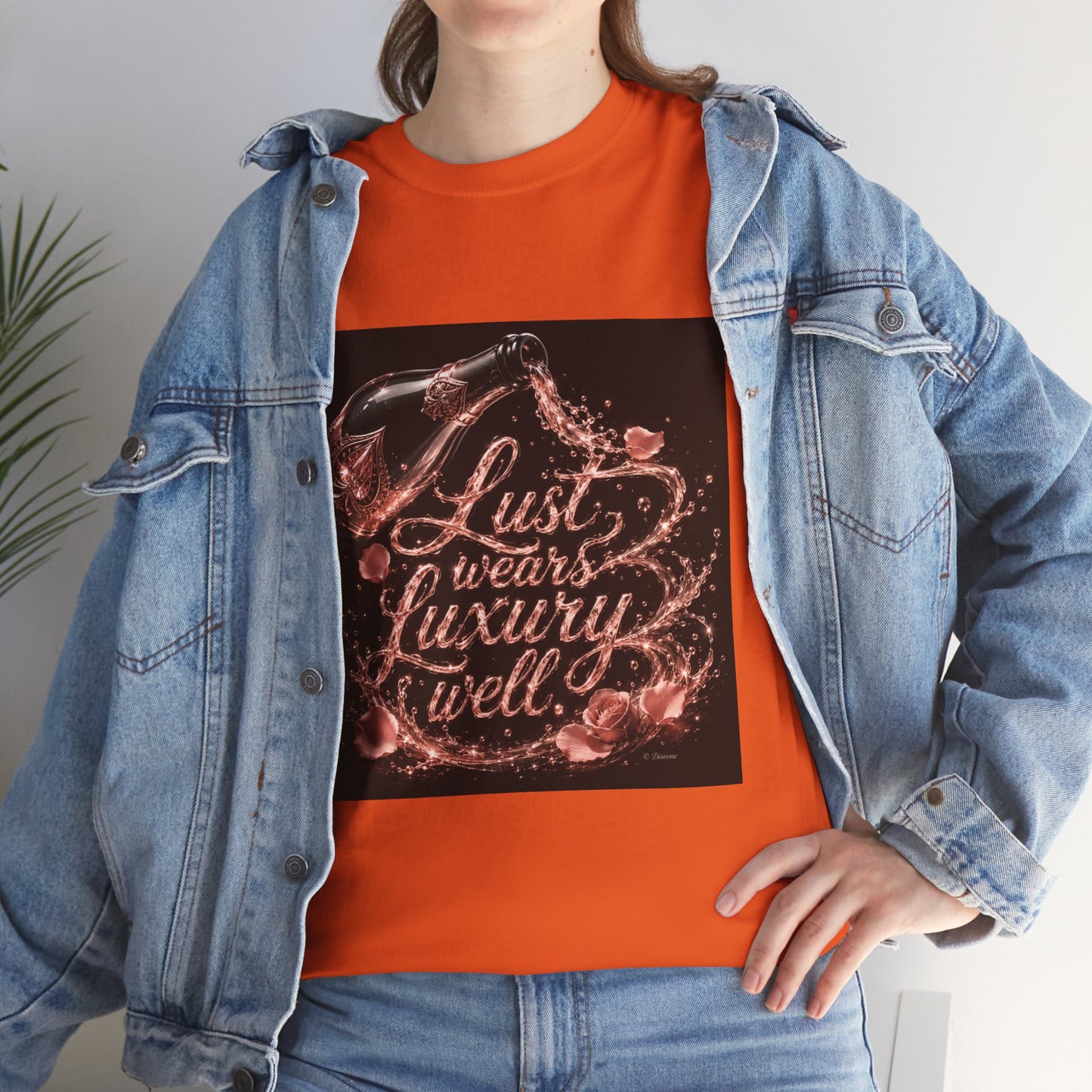 Lust Treats Luxury Well T-Shirt – Vintage Script Graphic Tee