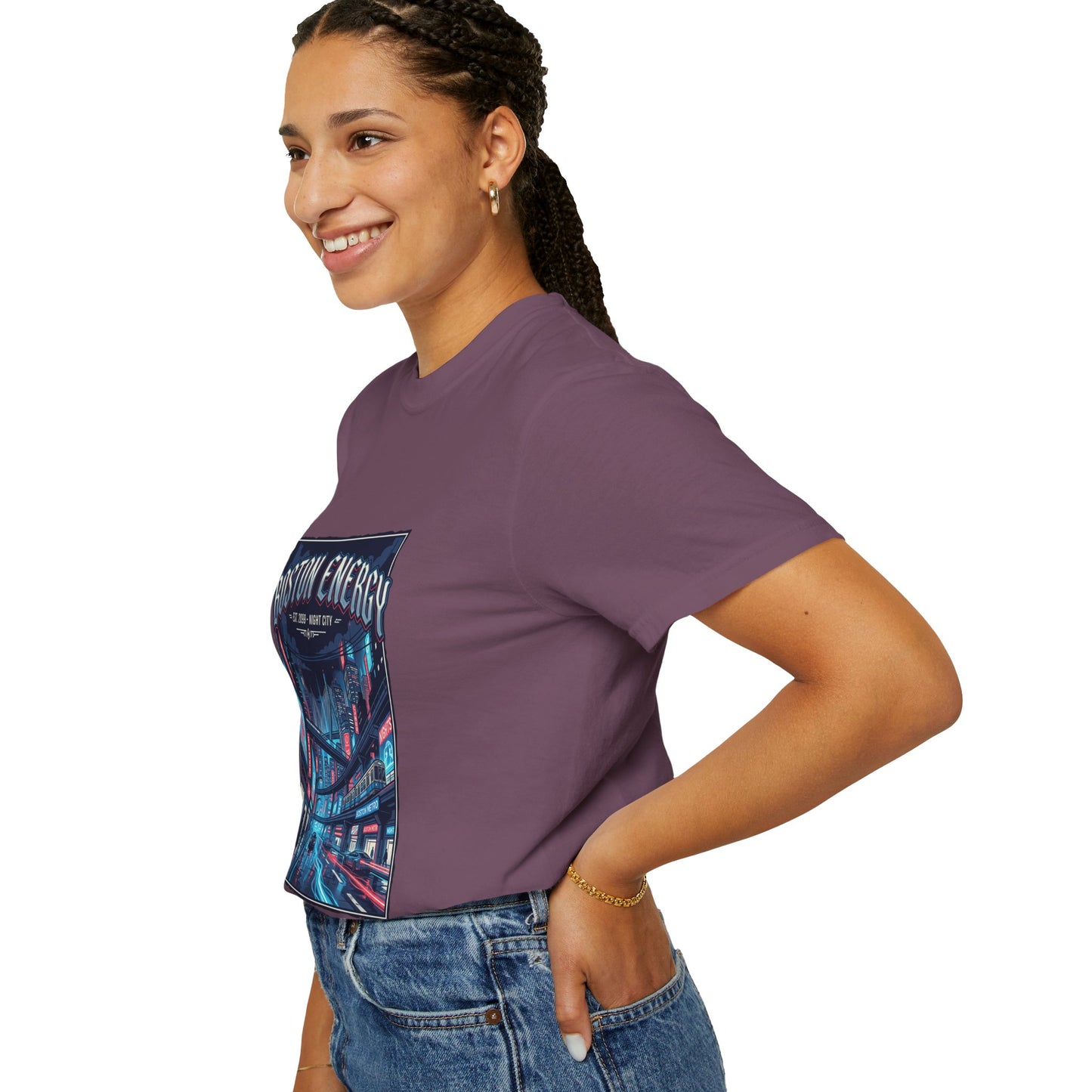 Boston Energy Graphic T-Shirt — Neon City Streetwear