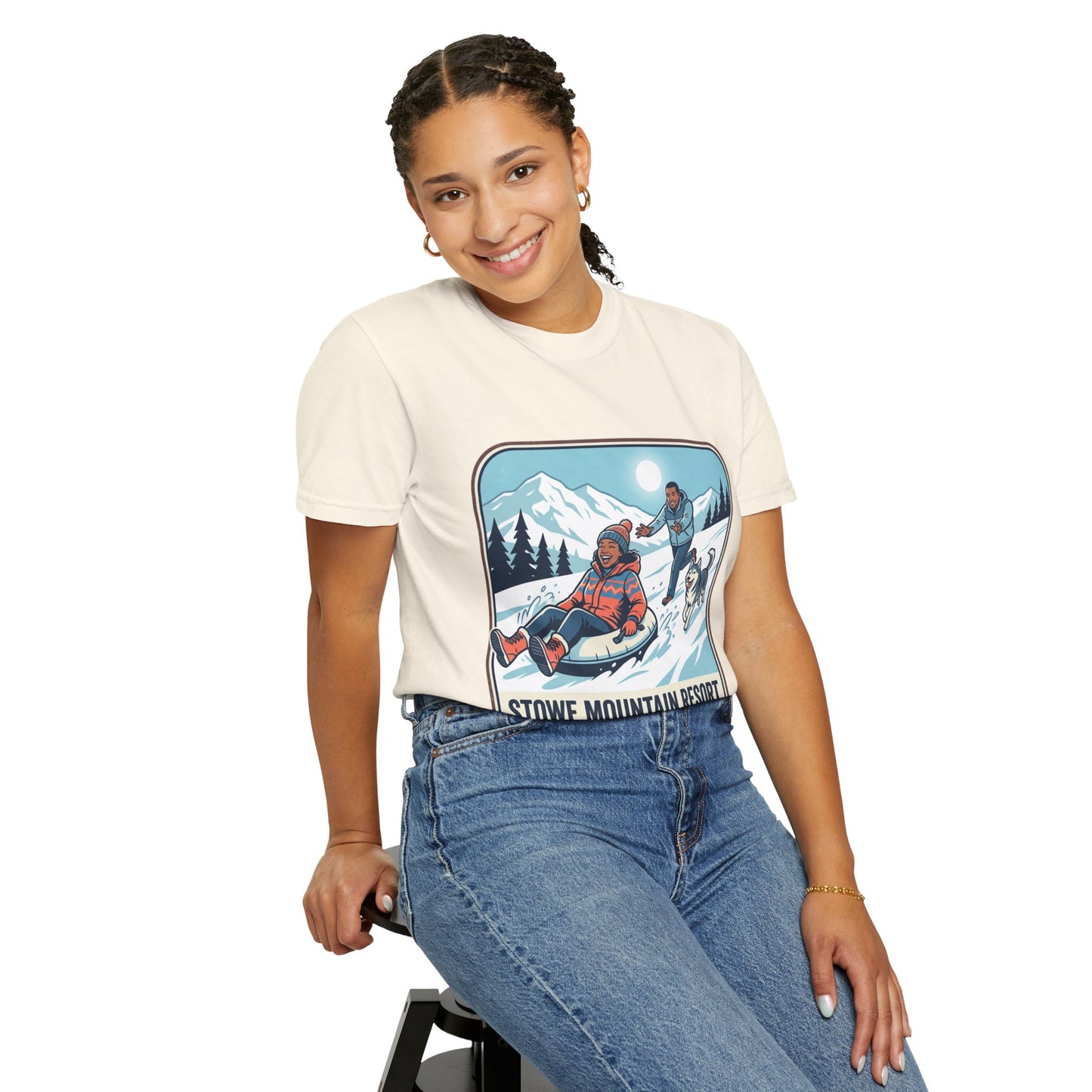 Stowe Mountain Resort Snow Tubing T-Shirt