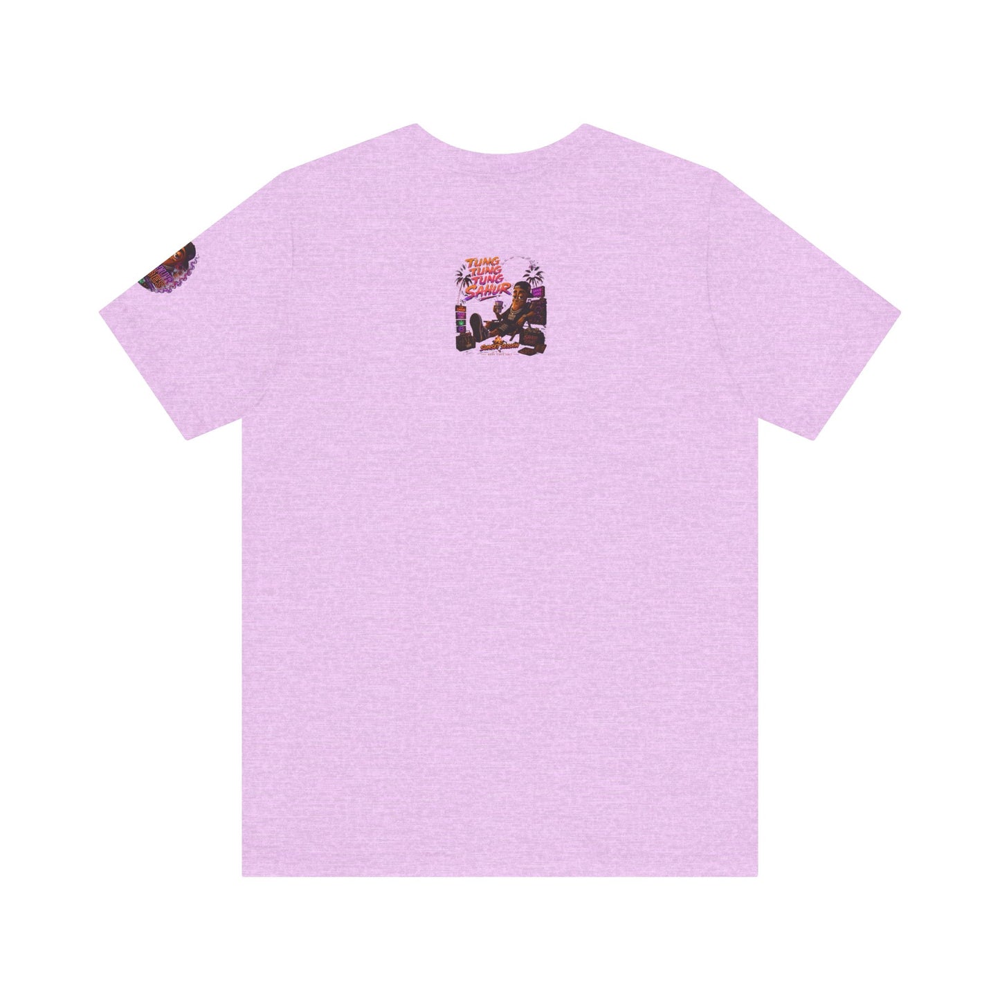 Tung Tung Tung Sahur Laid-Back Nightlife Graphic Tee — "Things Take Time" Urban Cartoon Design