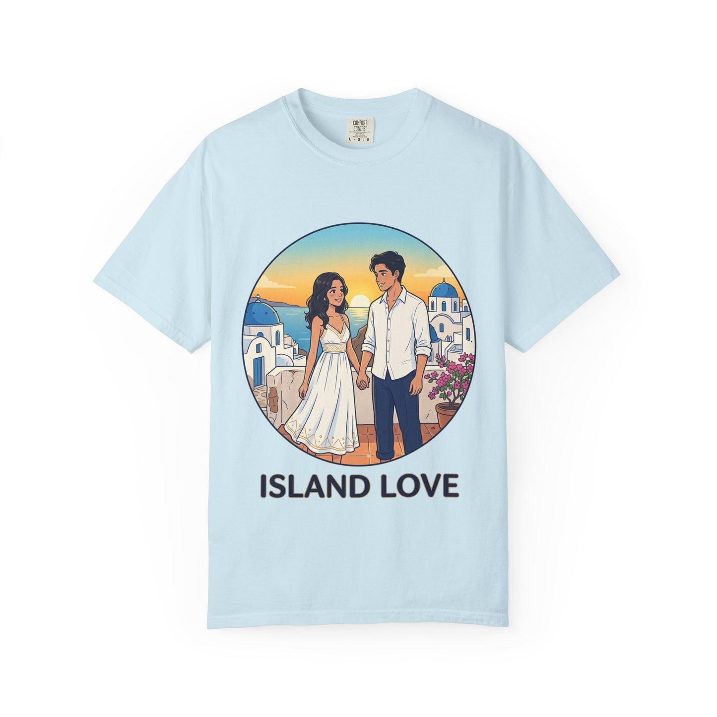 Island Love T-Shirt — Romantic Couples Vacation Tee