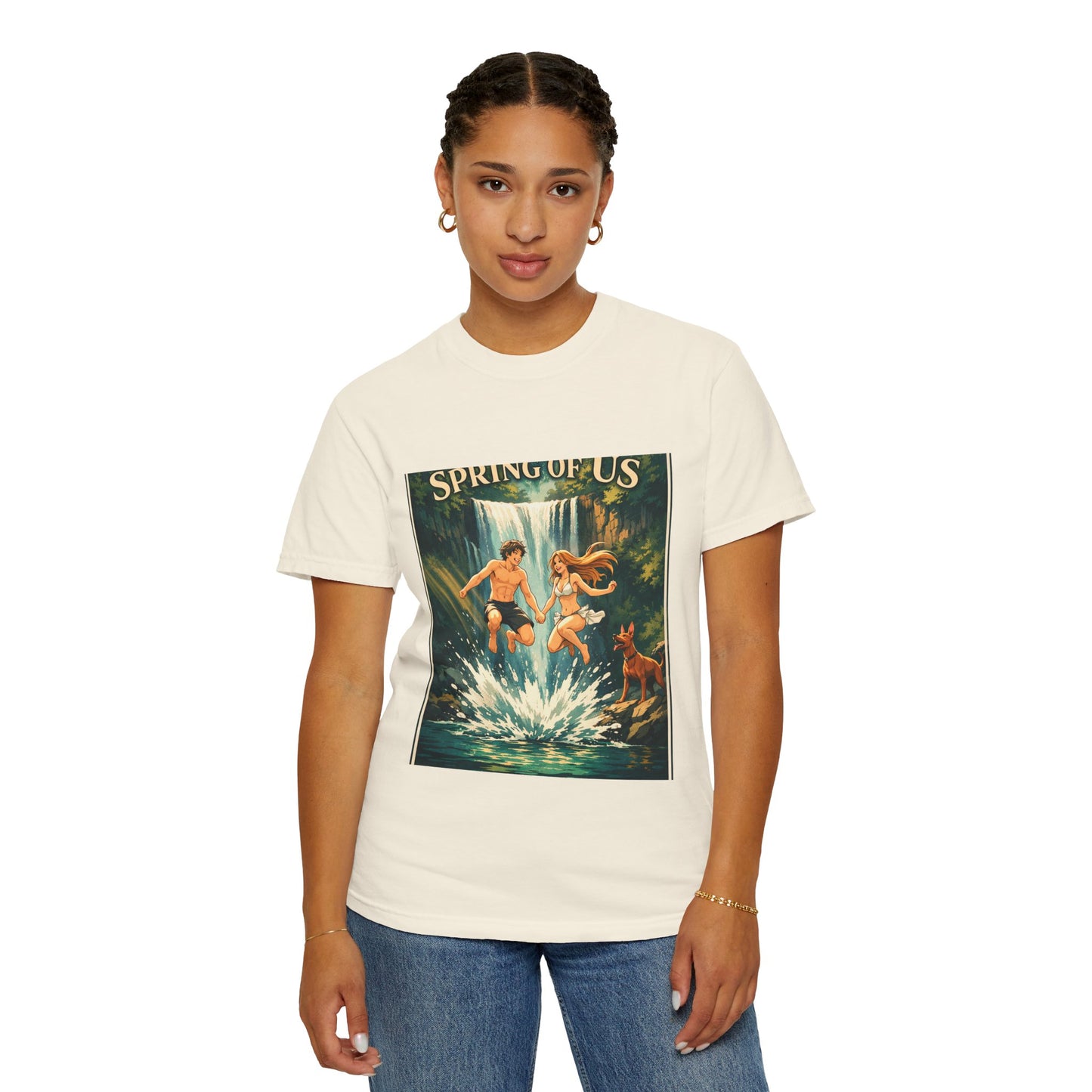 Vintage 'Spring of Us' Waterfall Graphic T-Shirt