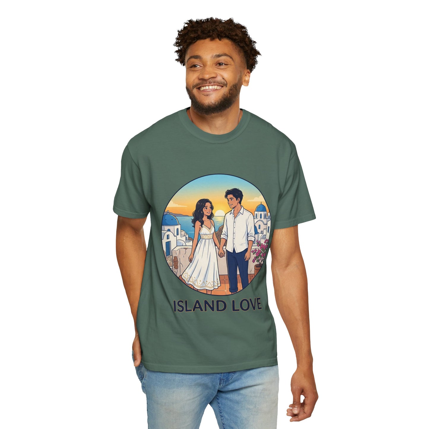 Island Love T-Shirt — Romantic Couples Vacation Tee