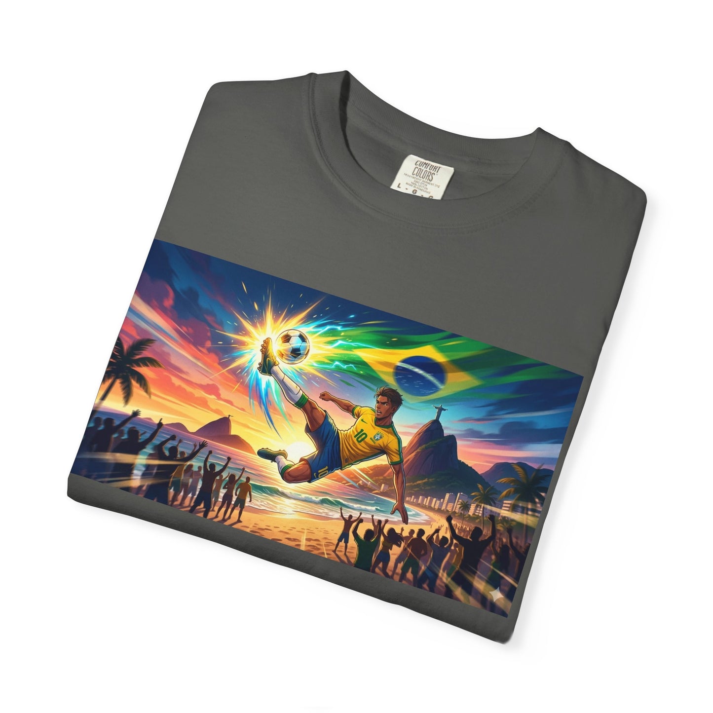 Brazil — Energy + Football Graphic T-Shirt