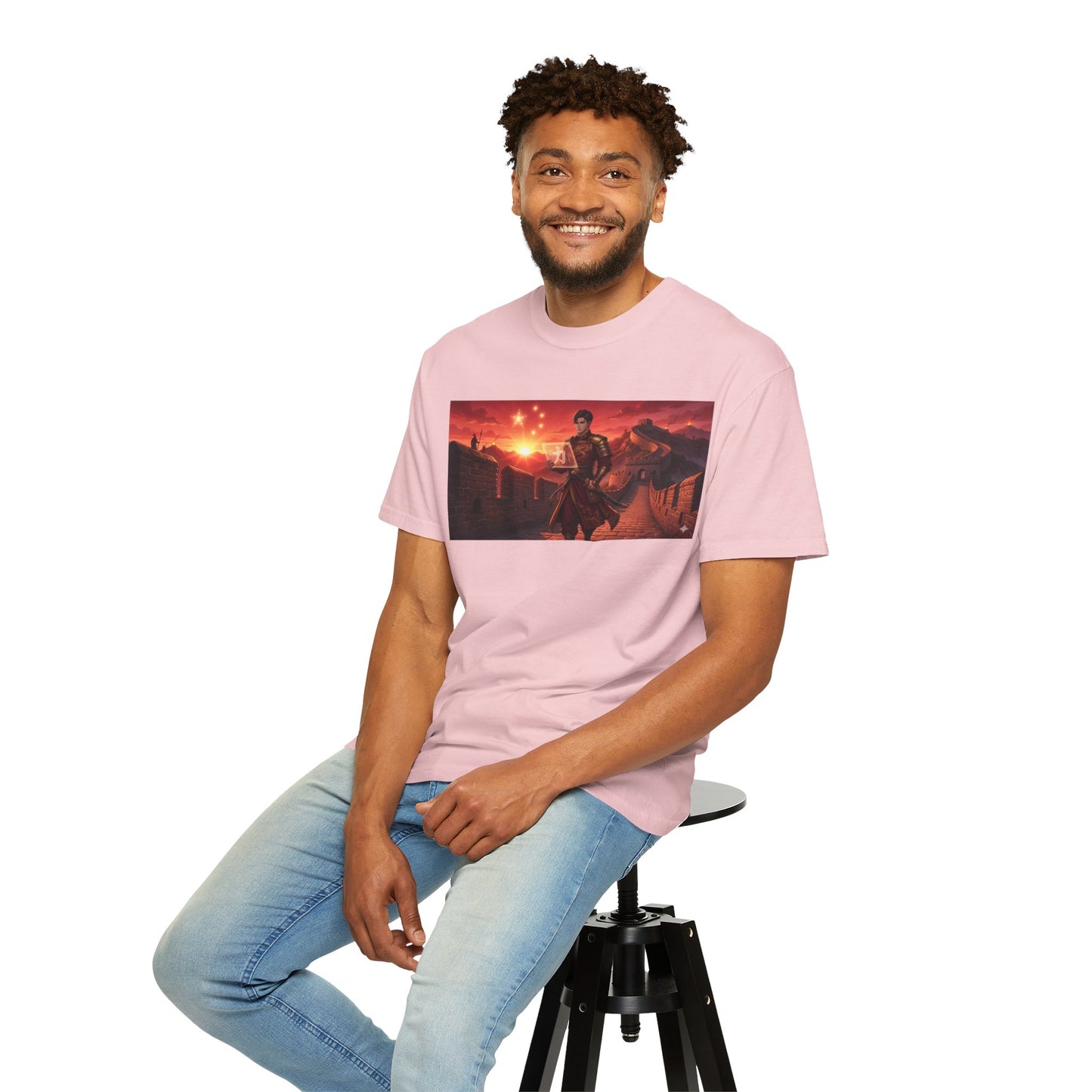Scout Regiment Sunset T-Shirt — Anime Military Wall Scene