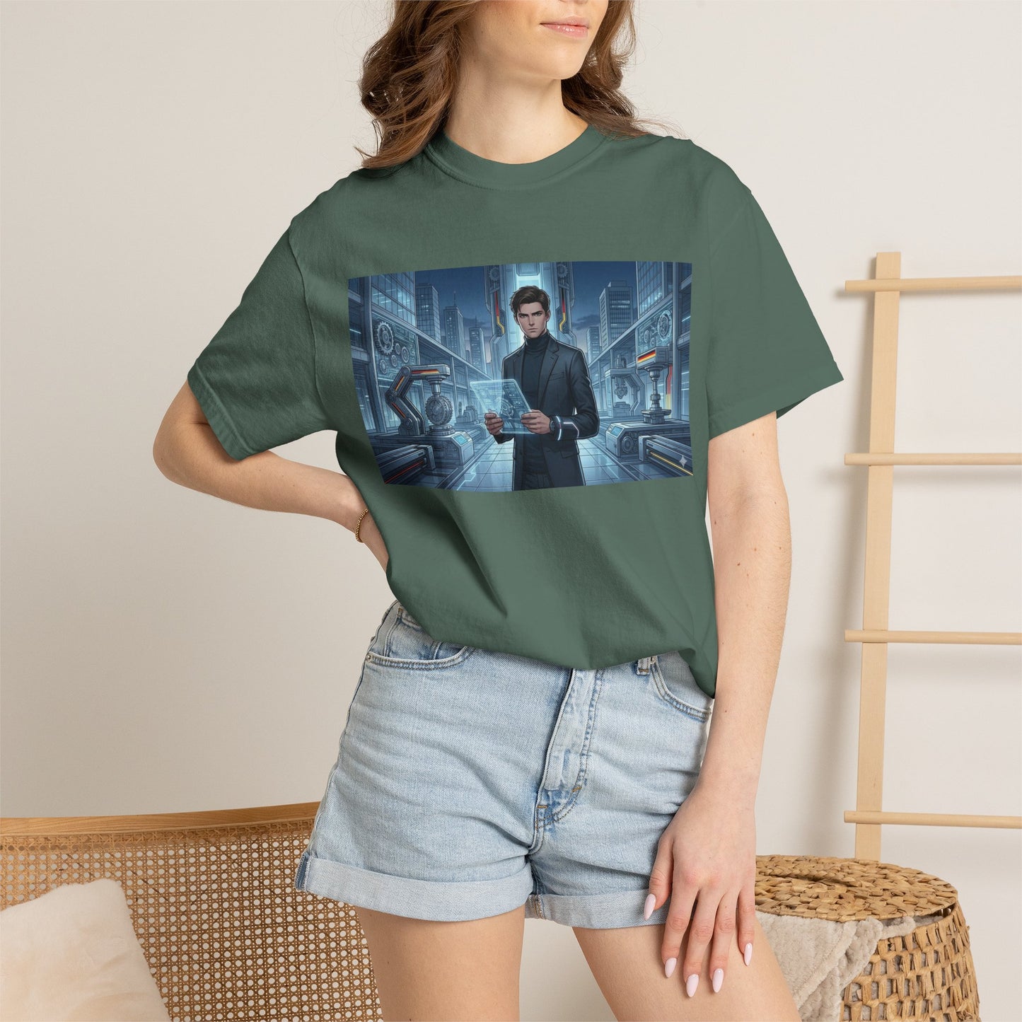 🇩🇪 Germany — Engineering + Precision Graphic T-Shirt