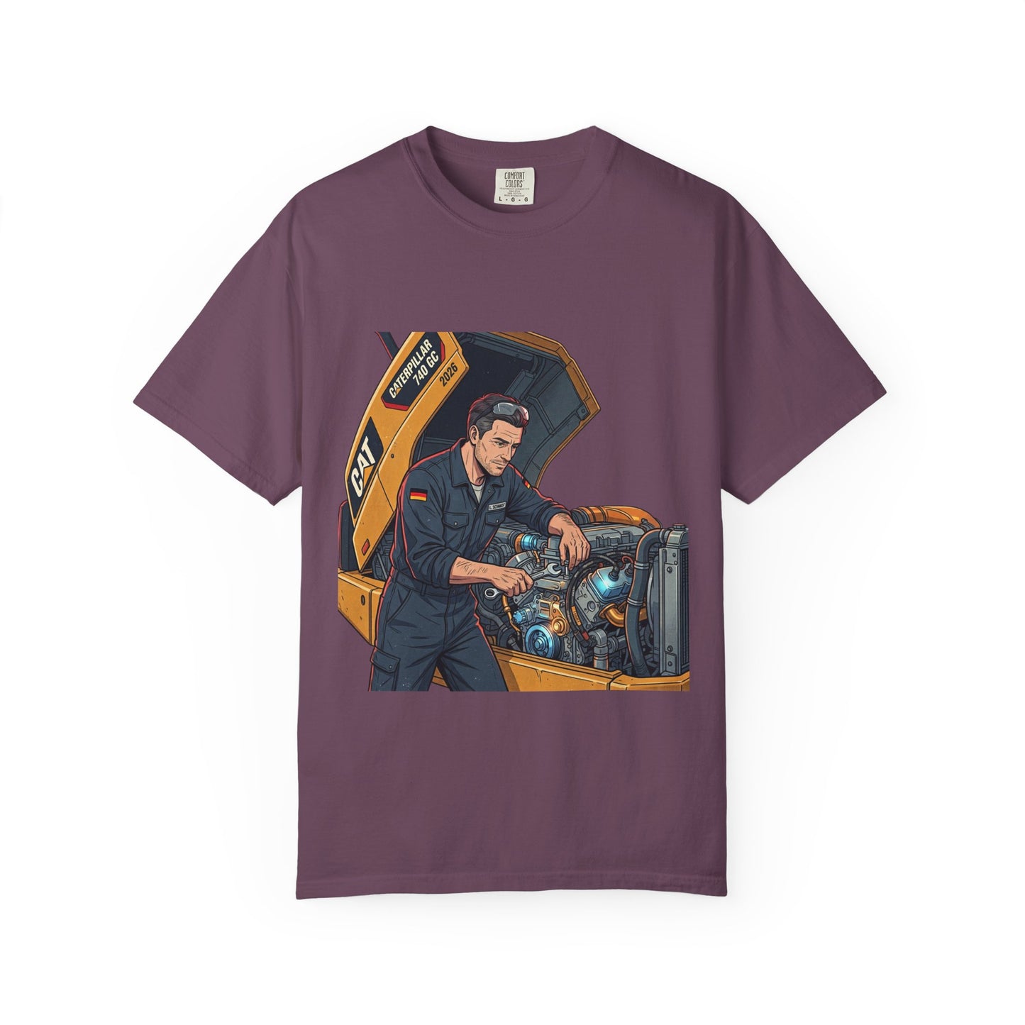 Mechanic Garage T-Shirt — Vintage Auto Technician Illustration