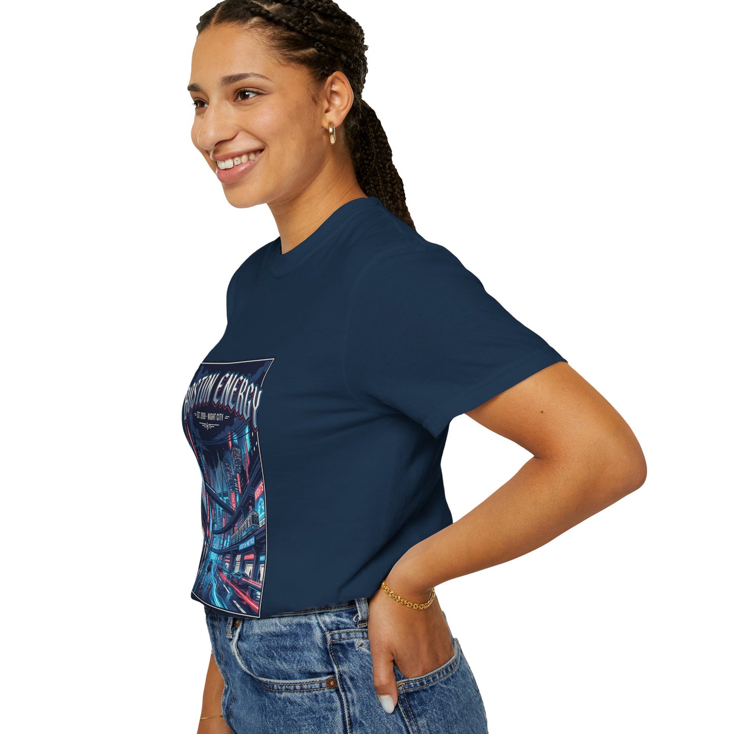 Boston Energy Graphic T-Shirt — Neon City Streetwear