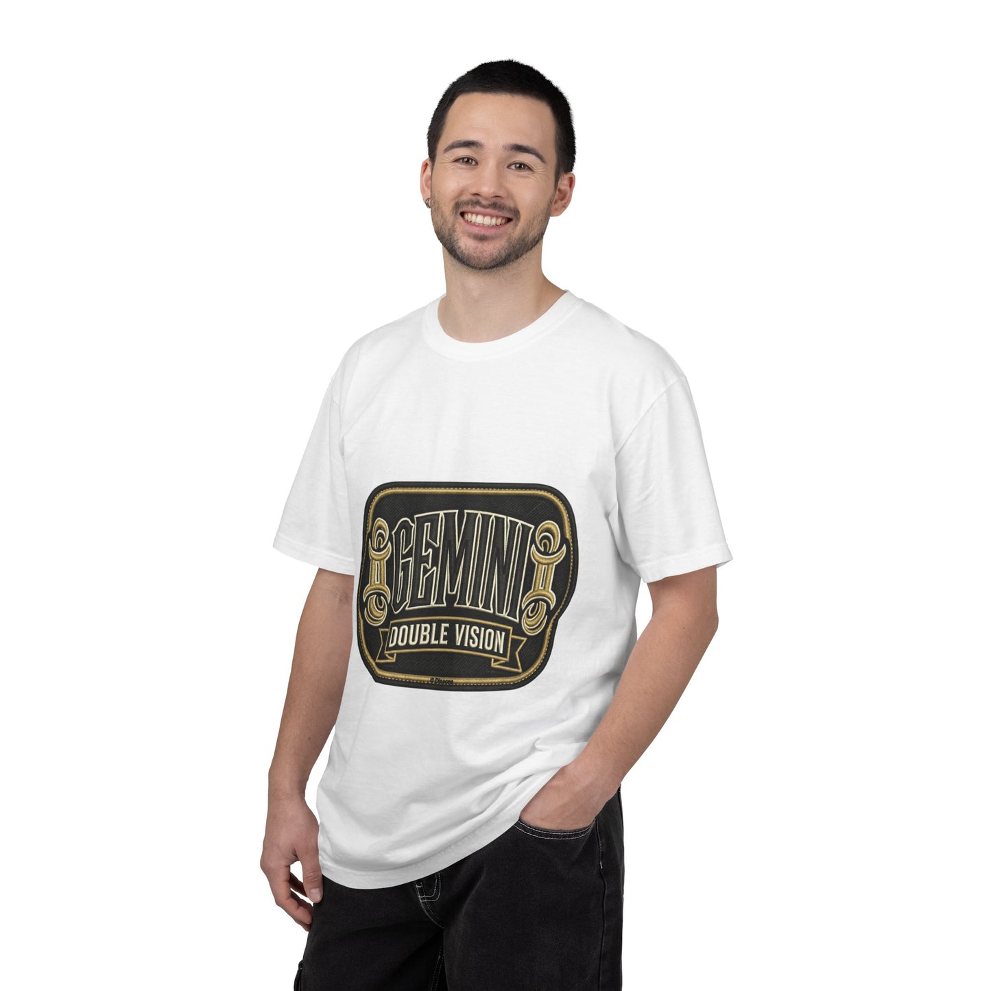 Gemini Double Vision T-Shirt — Zodiac Twin Graphic Tee