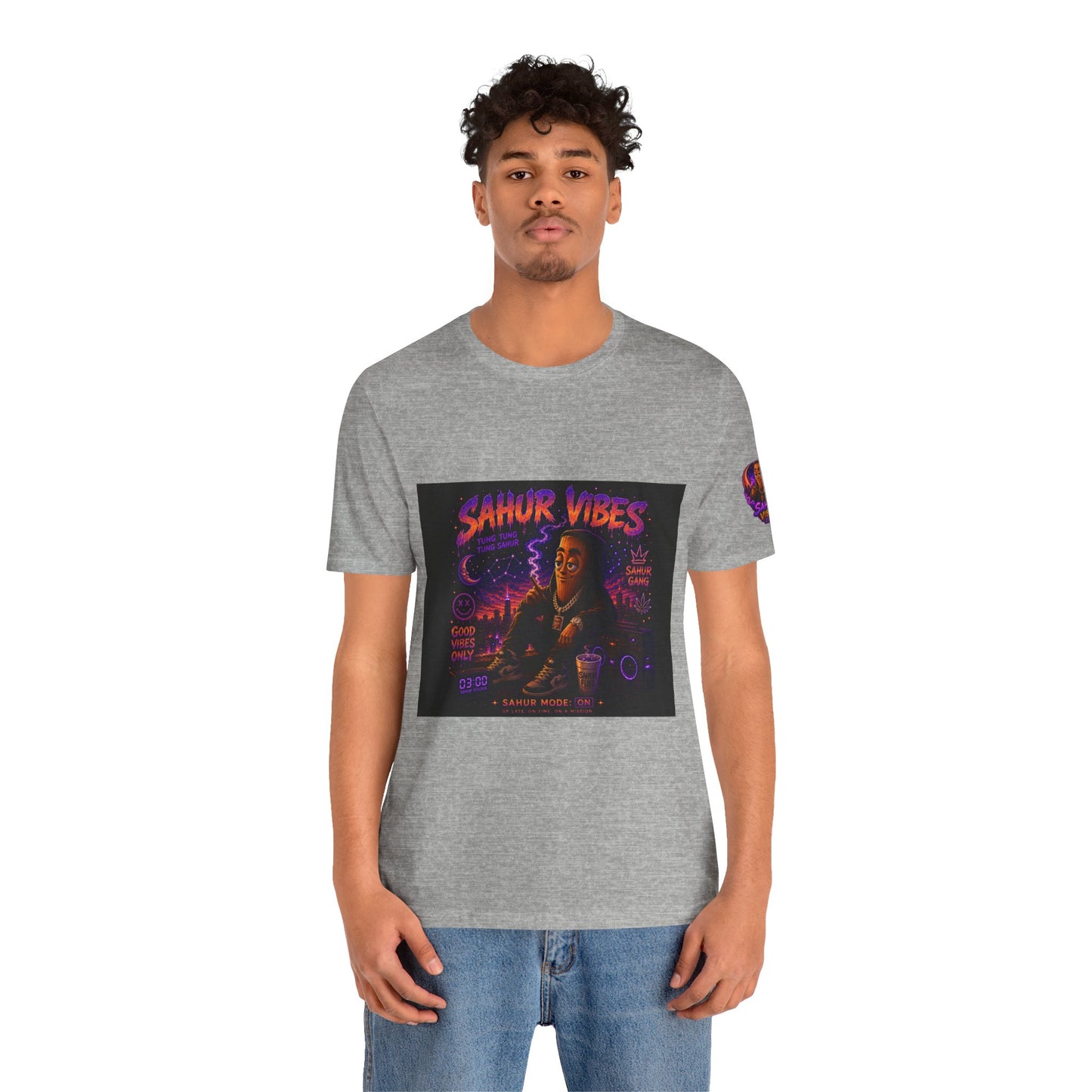 Tung Tung Tung Sahur SOLO Night Smoke DOLO Tee — Urban Chill Cartoon Design