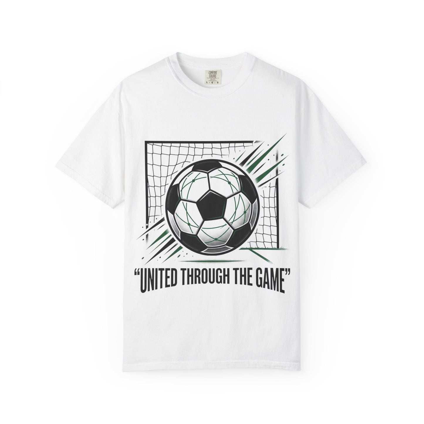 Soccer Graphic T-Shirt — "United Through The Game"