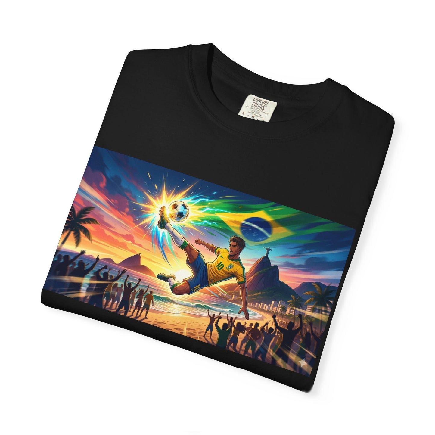 Brazil — Energy + Football Graphic T-Shirt