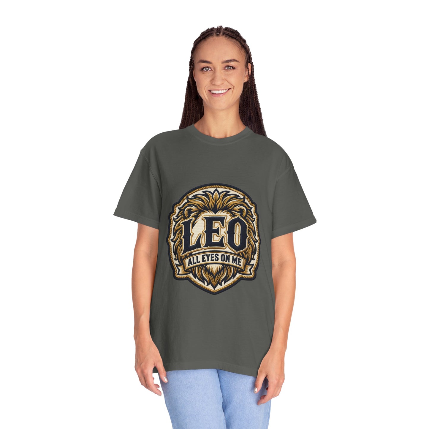 Leo 'All Eyes On Me' Zodiac T-Shirt — Bold Lion Astrology Tee