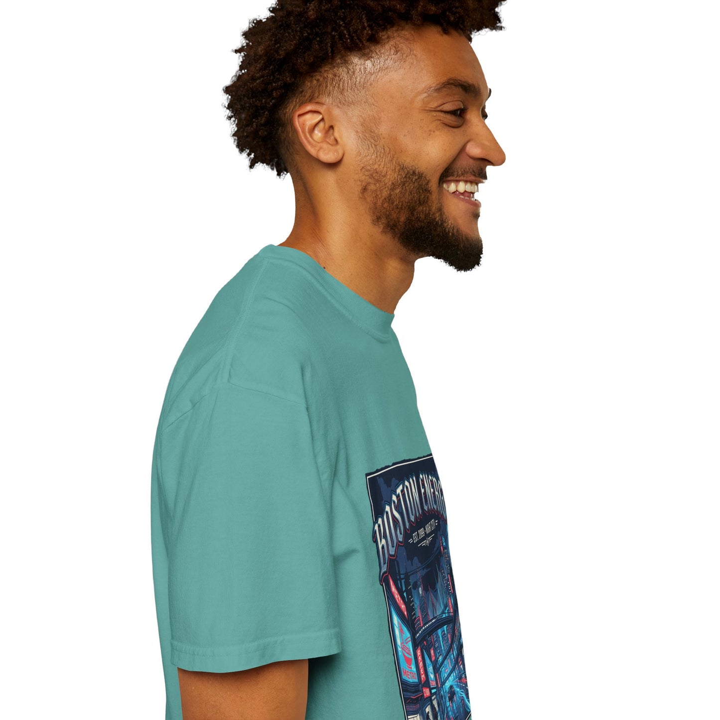 Boston Energy Graphic T-Shirt — Neon City Streetwear