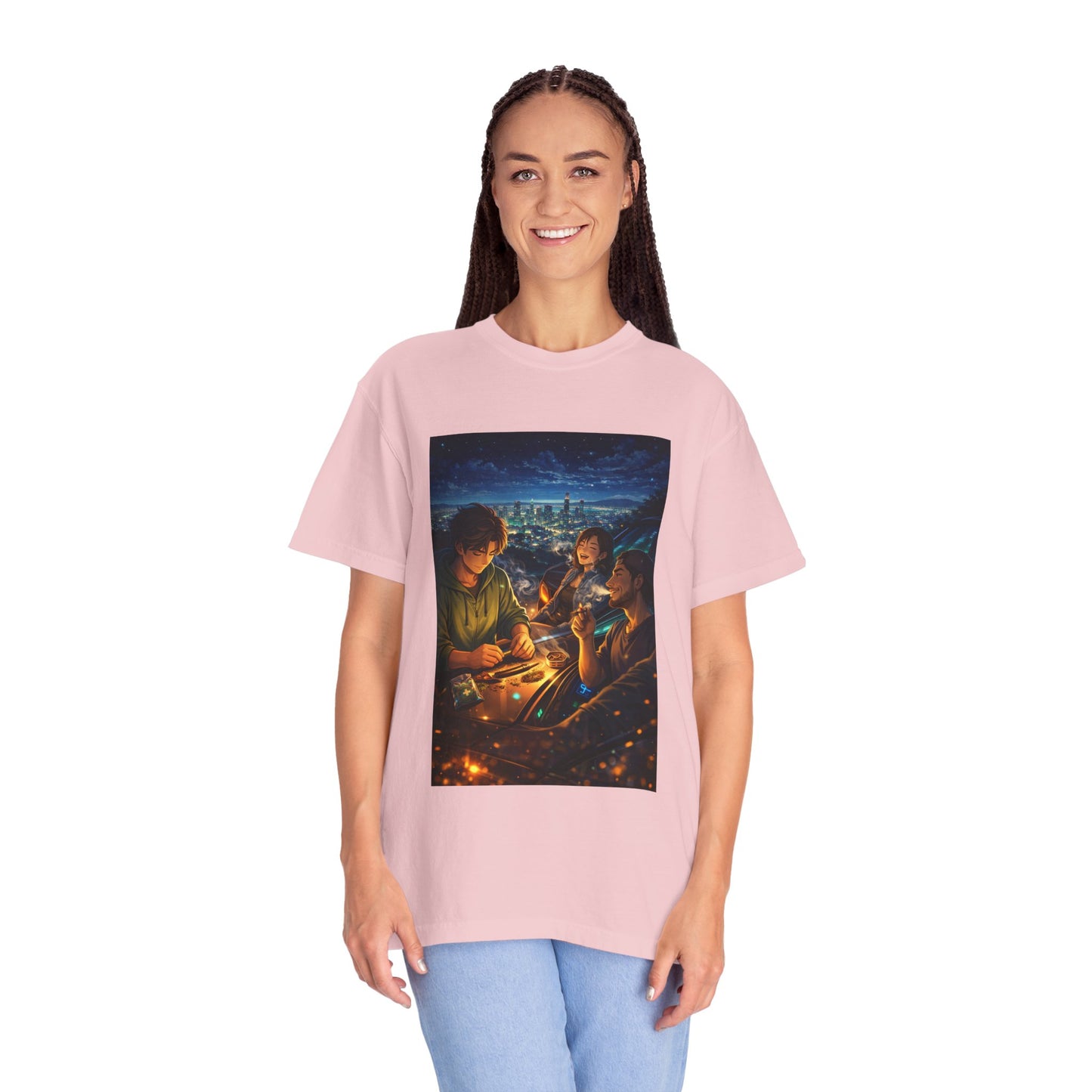 ROAD TRIP SMOKE SESSION-Unisex Garment-Dyed T-shirt