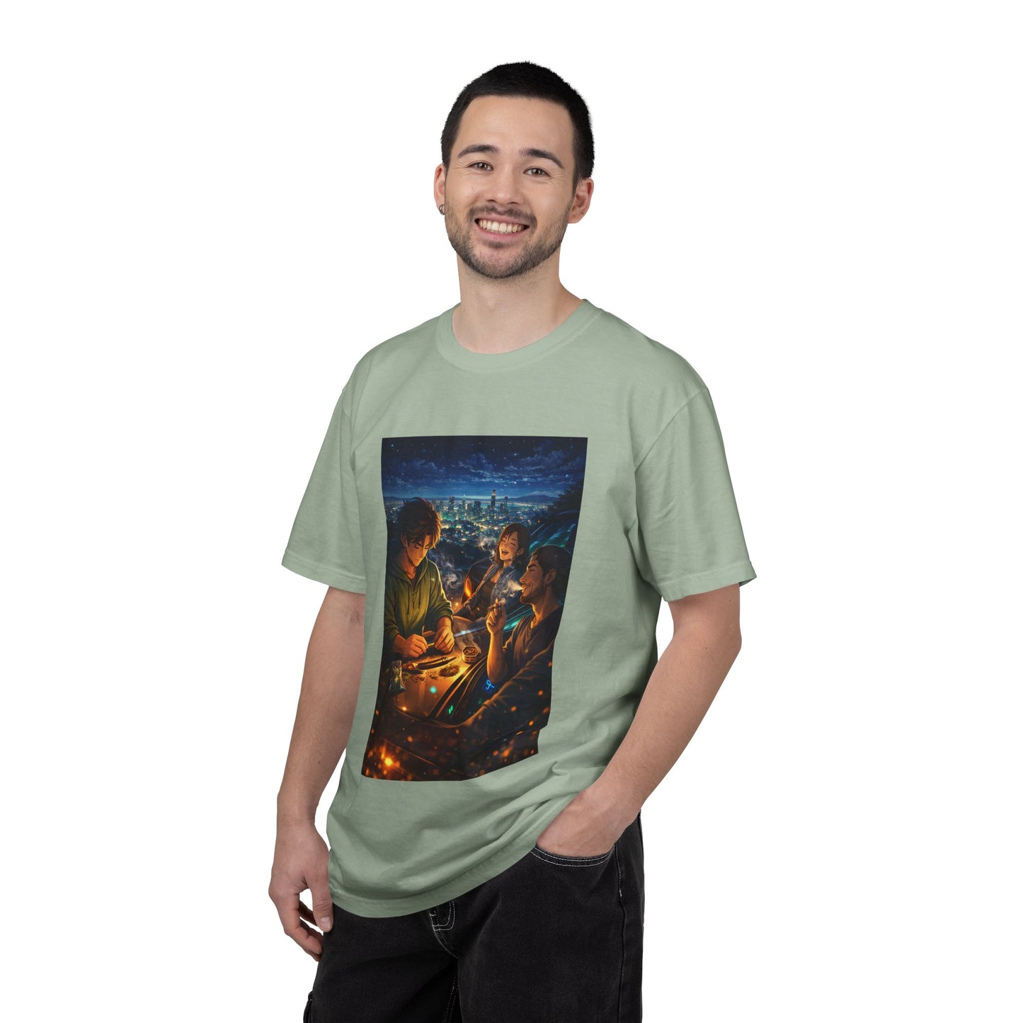 ROAD TRIP SMOKE SESSION-Unisex Garment-Dyed T-shirt