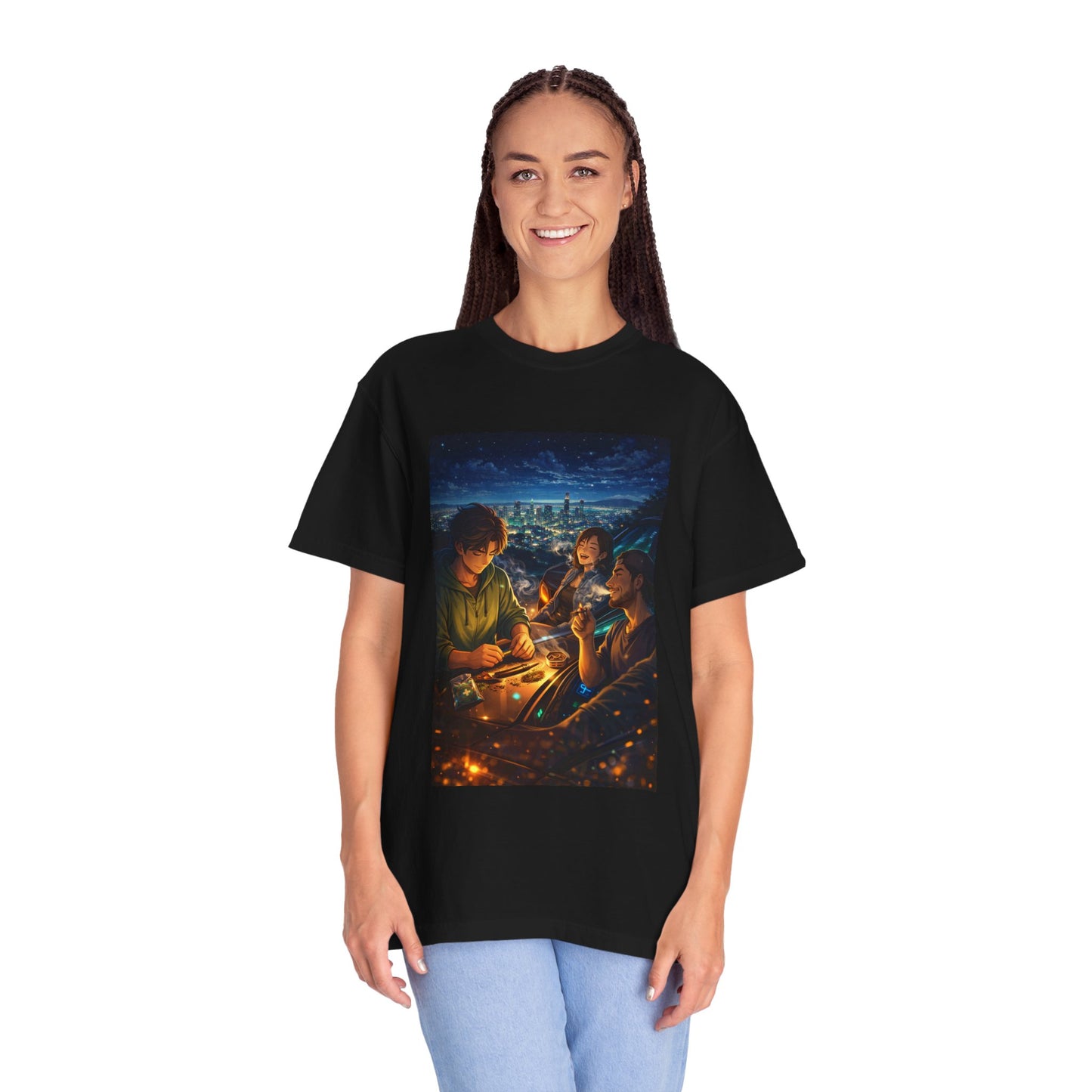 ROAD TRIP SMOKE SESSION-Unisex Garment-Dyed T-shirt
