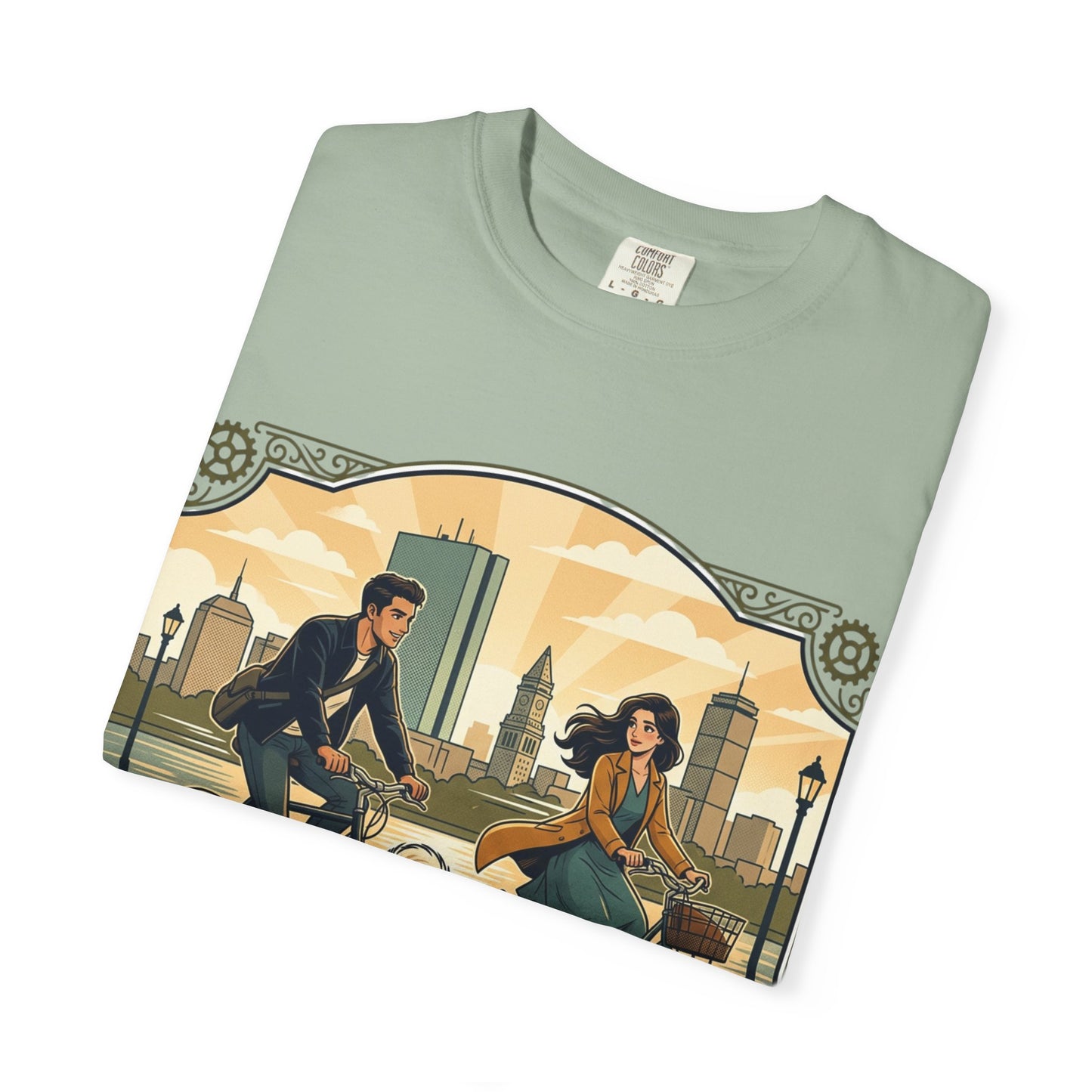 We Ride Together Bicycle Couple T-Shirt