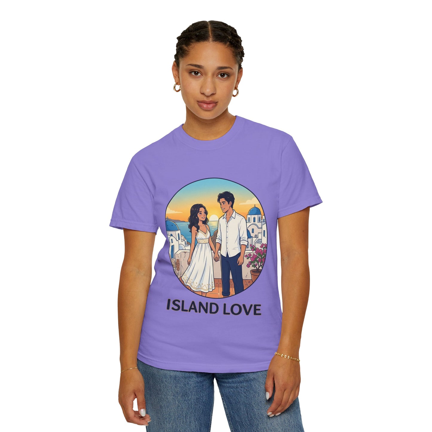 Island Love T-Shirt — Romantic Couples Vacation Tee