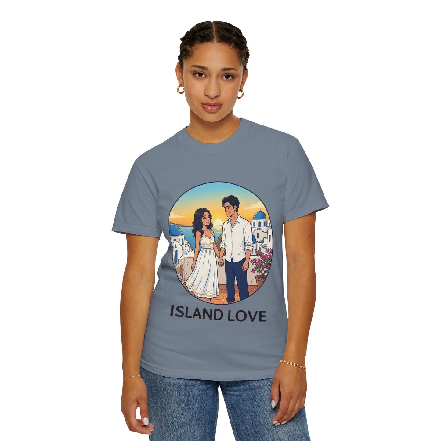 Island Love T-Shirt — Romantic Couples Vacation Tee