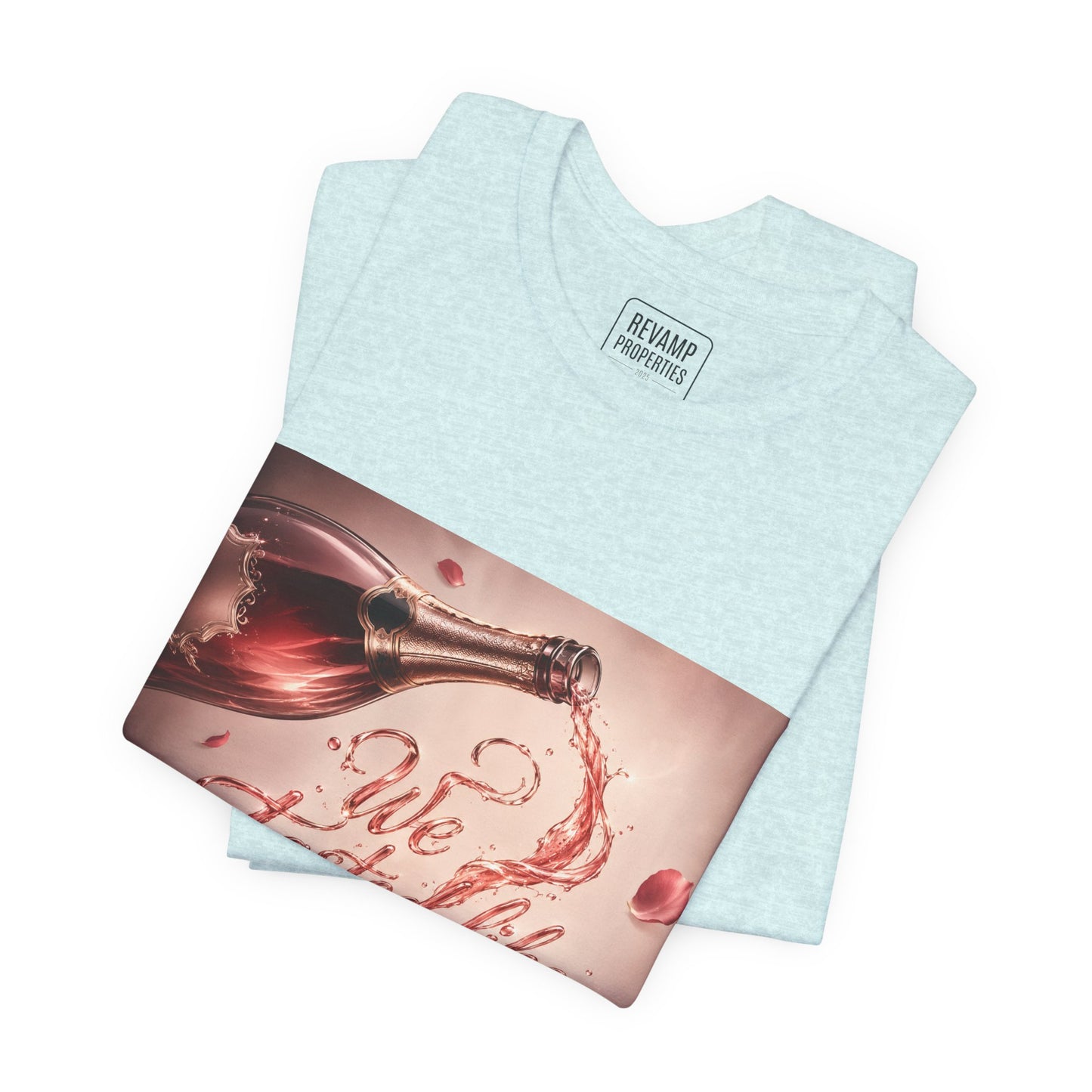 We Tasted Like Bad Decisions T shirt - Pink Champagne Pleasure Graphic Tee