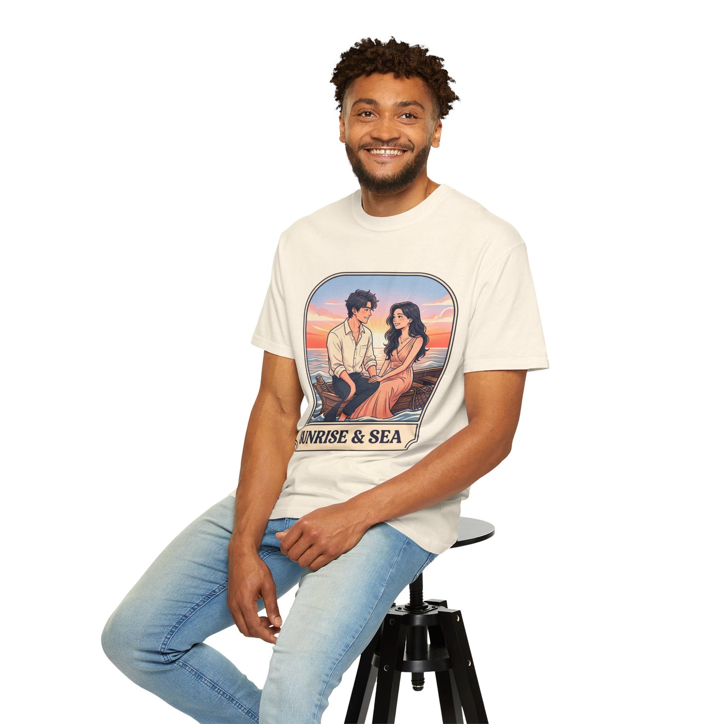 Sunrise & Sea Romantic Beach T-Shirt